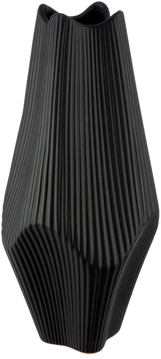 GILDE Tischvase »Vase Lamellen H. 30 cm«, (1 St.)