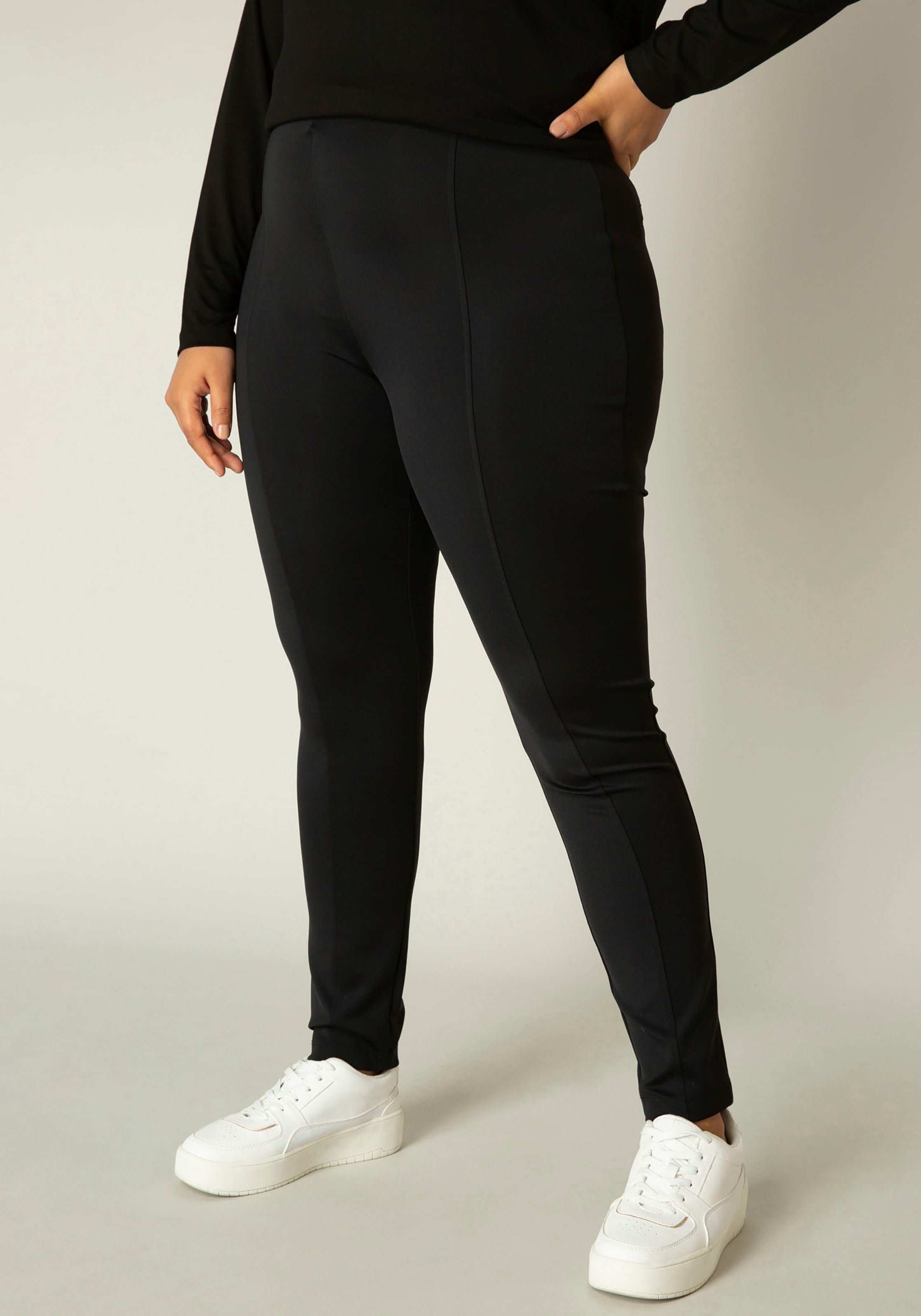 Base Level Curvy Treggings »Ada«, Ziernähte auf den Beinen