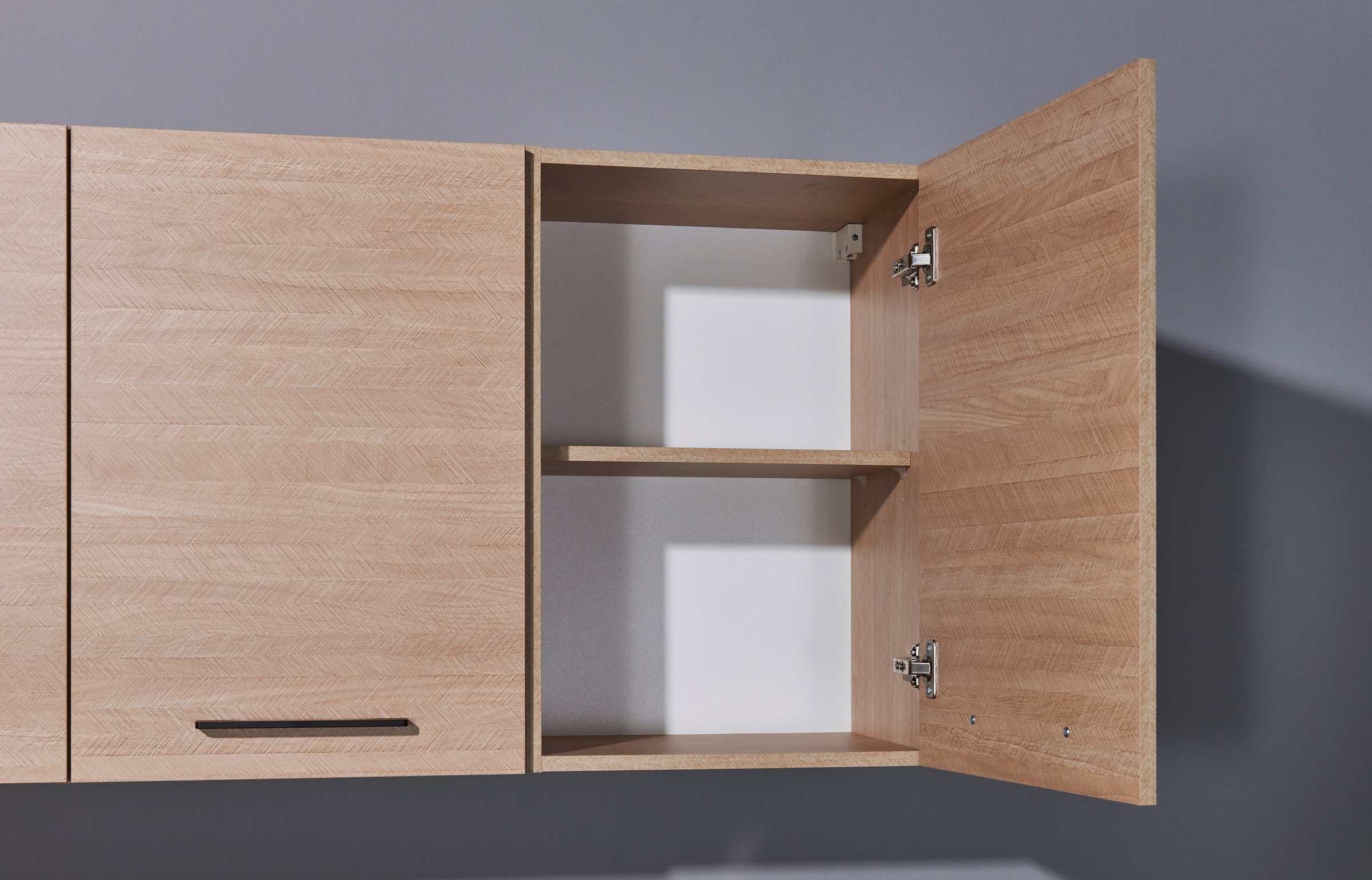 BASIC by Balculina Küchenzeile »Girona B/H/T 265x211x200 cm« Breite 265cm, wahlweise mit E-Geräte, Softclose