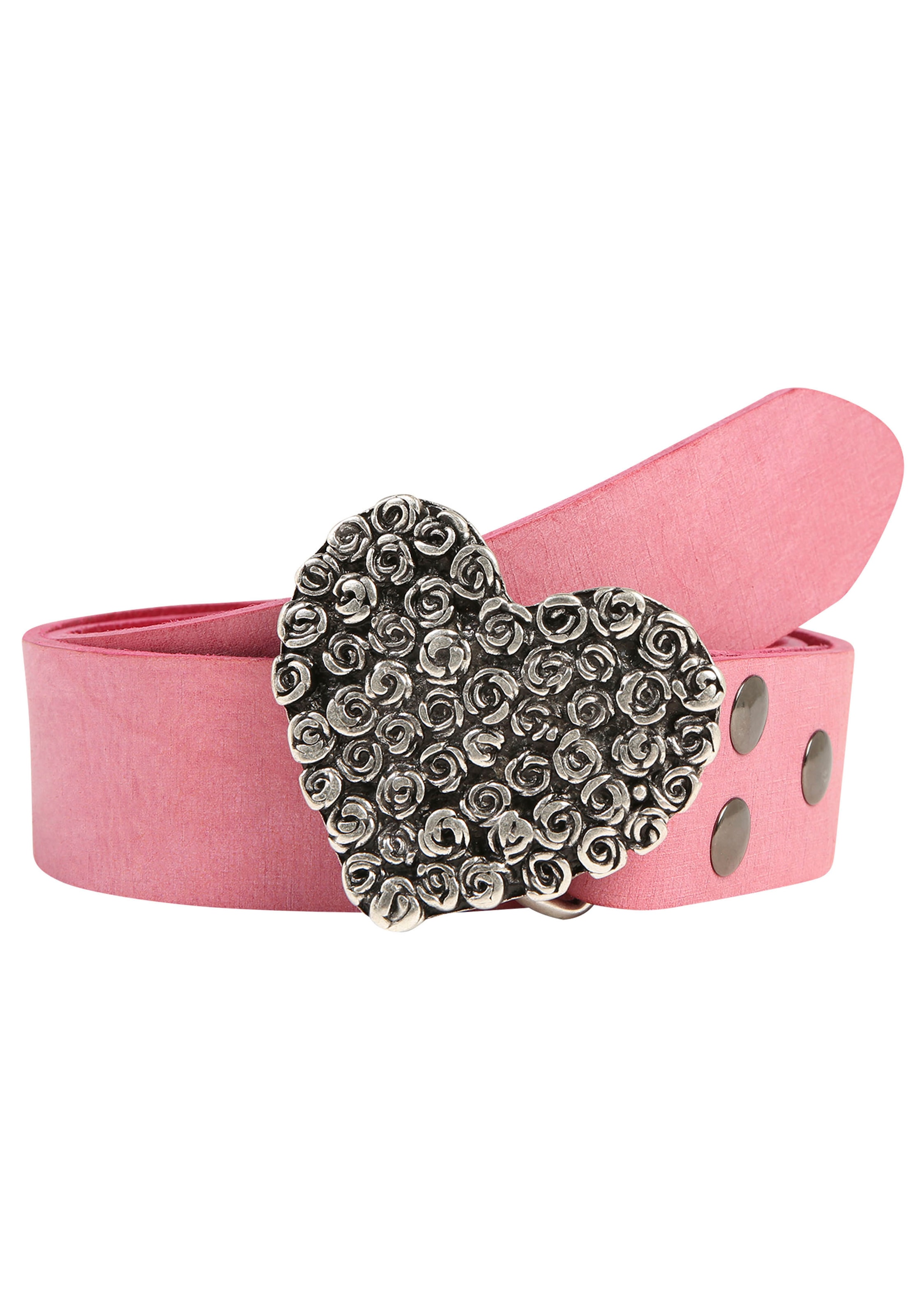 Rettungsring Gürtel Ledergürtel , mit austauschbarer Schließe »Rosenherz Komplett«