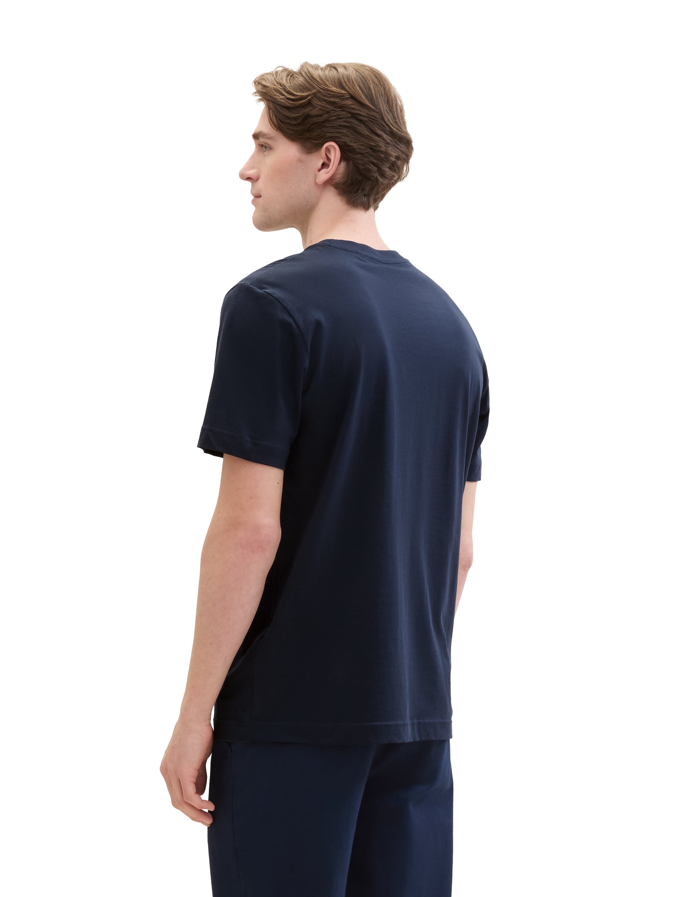 TOM TAILOR T-Shirt mit großem Logofrontprint