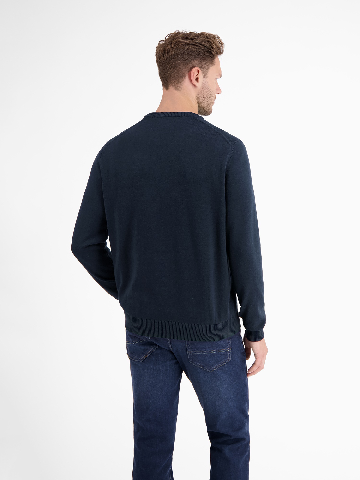LERROS Strickpullover »LERROS Crewneck Strickpullover«