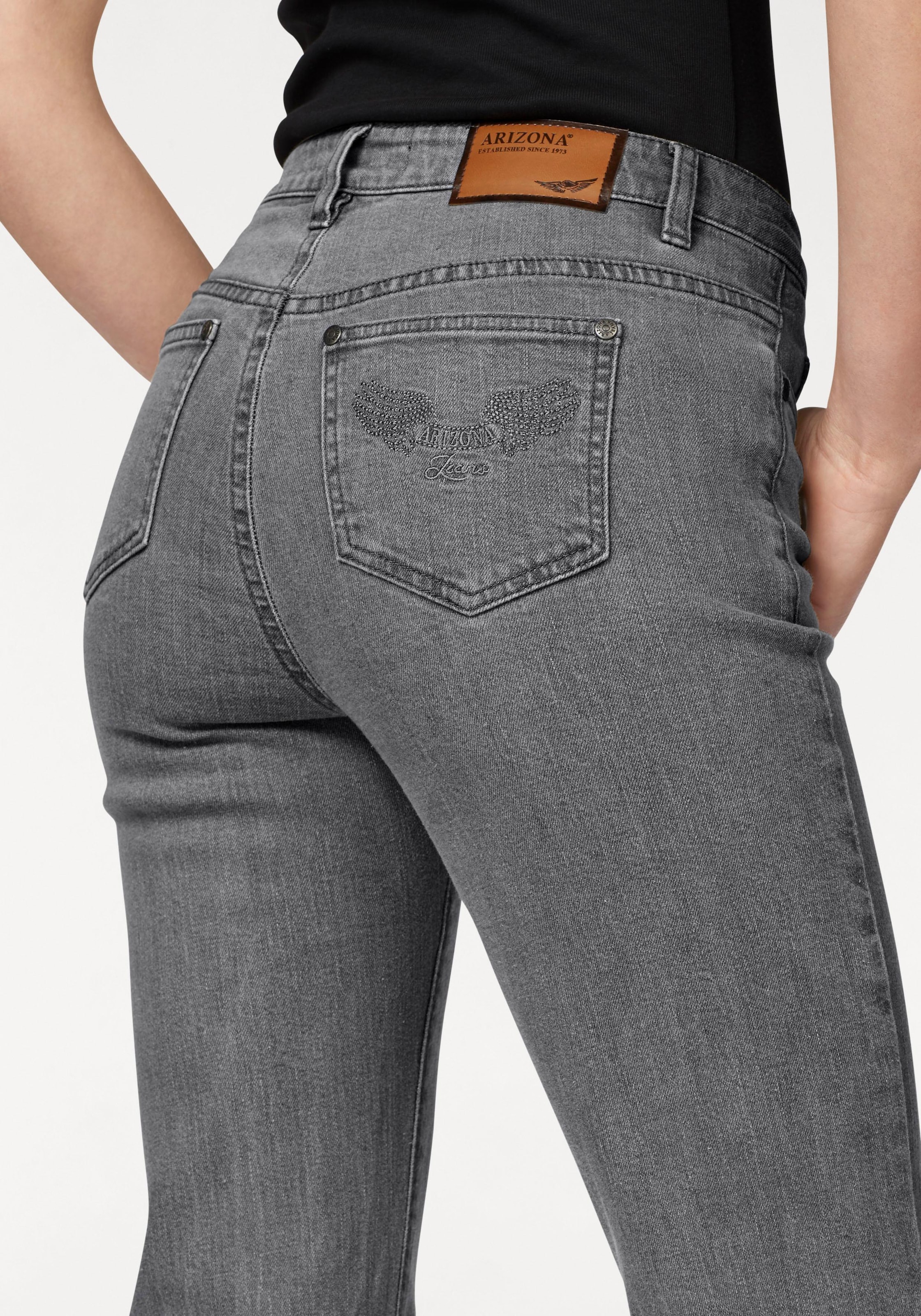 Bootcut-Jeans Arizona Waist »Comfort-Fit«, ♕ High bei