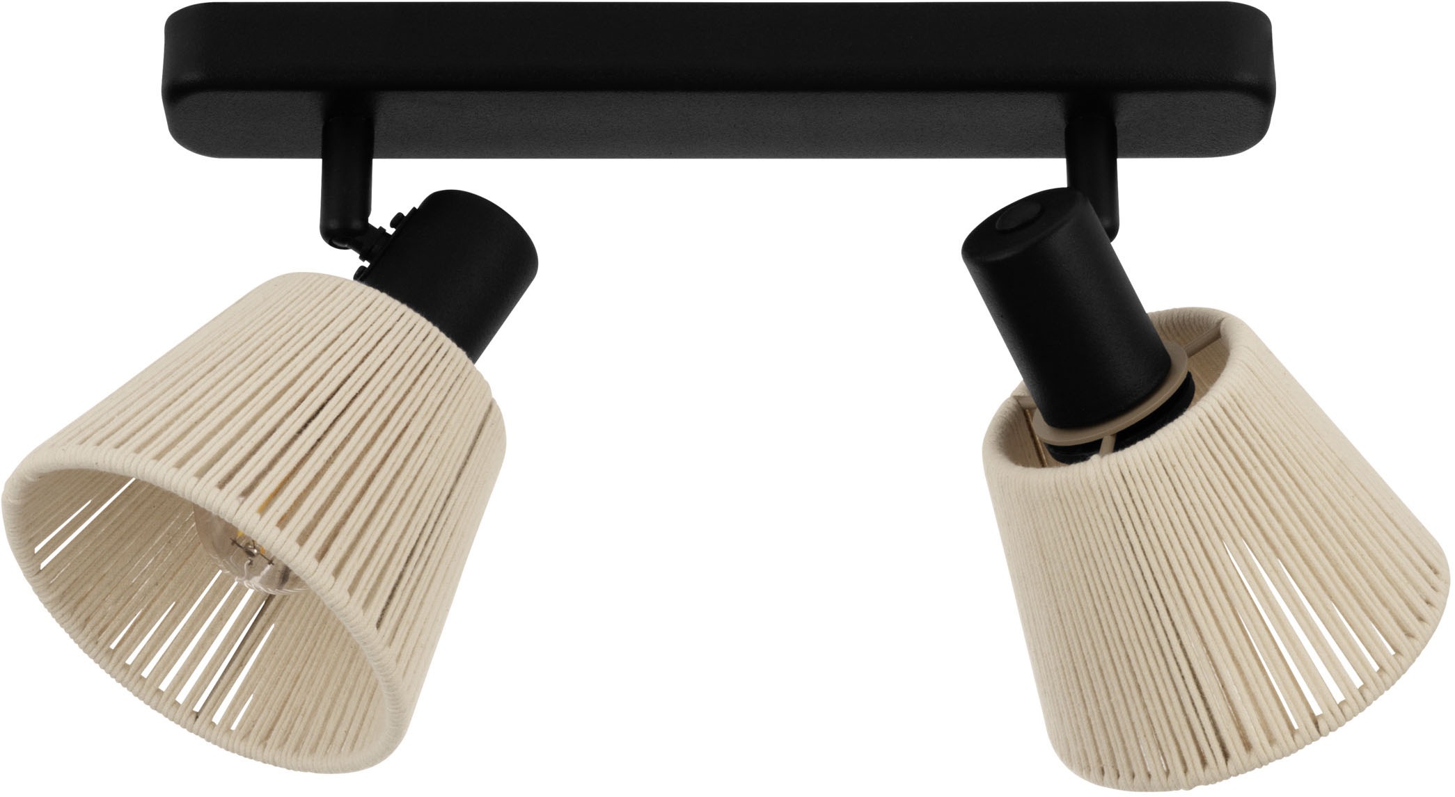 EGLO Deckenspot »SEAGARD Spotlampe - Stahl - E14 - 2X40W - IP20« E14 1 Stk. Deckenlampe, Deckenstrahler, Strahler, L30 x B11,5 x H13,5 cm