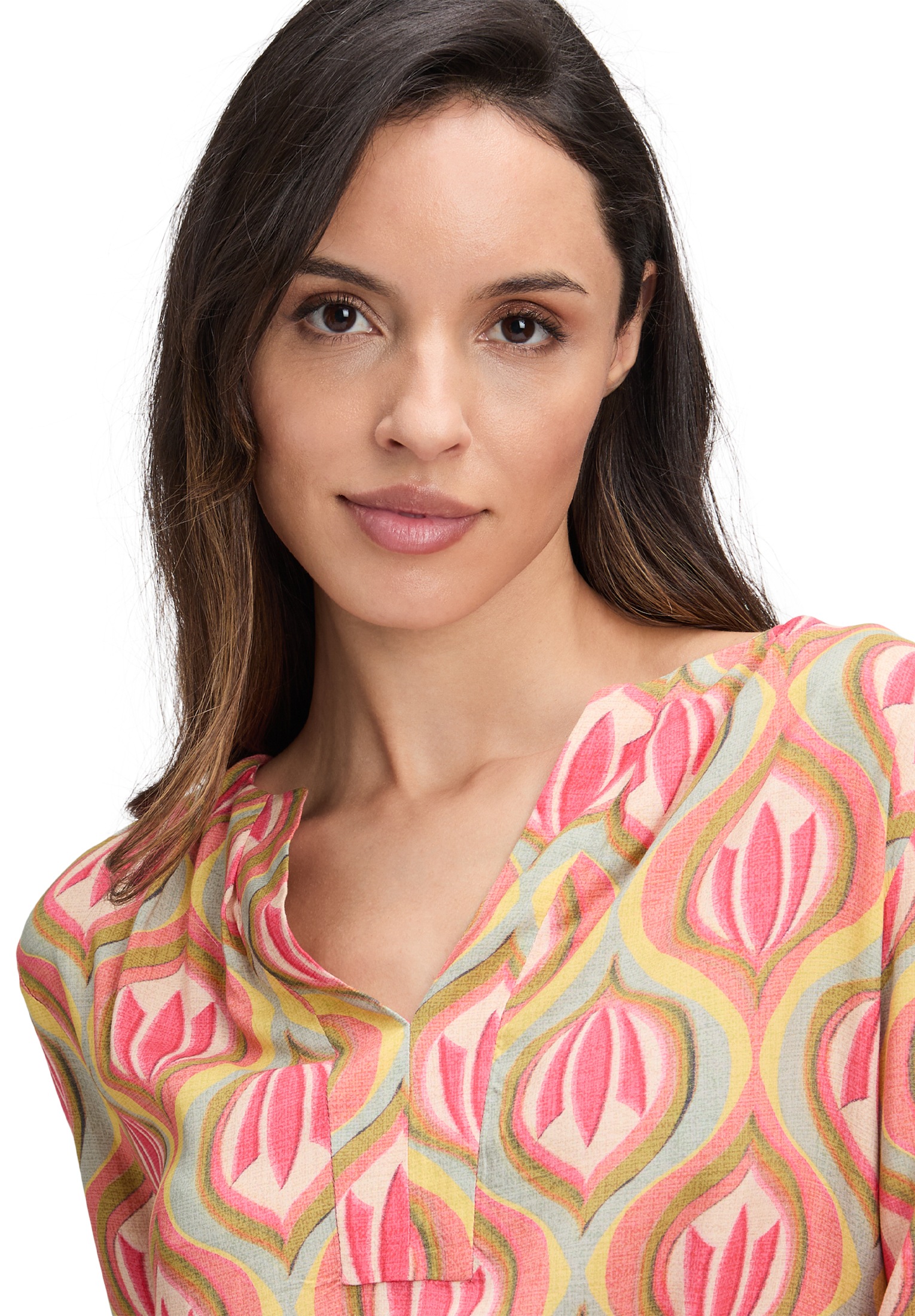 Cartoon Klassische Bluse »Casual-Bluse mit Muster«