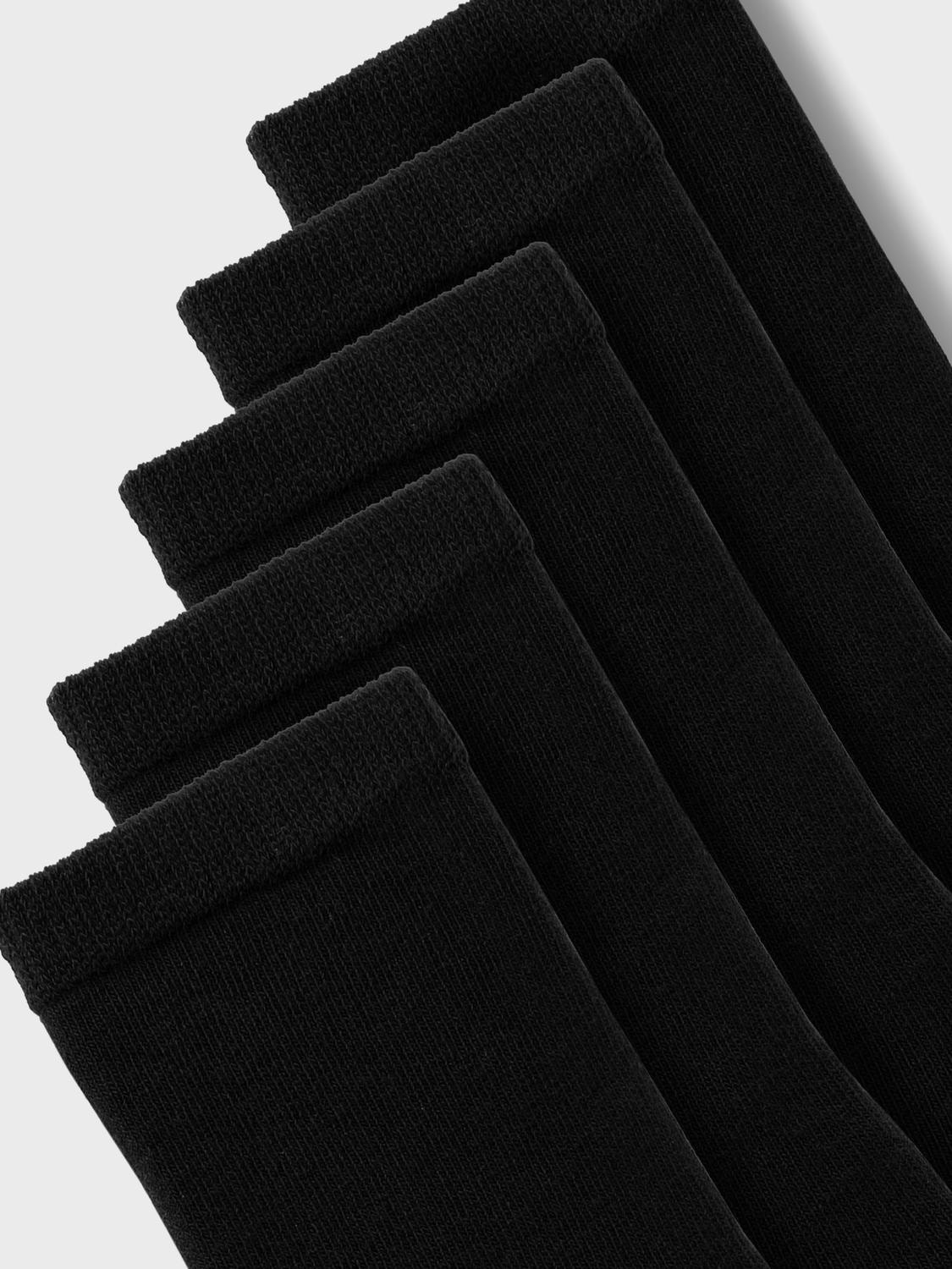 Name It Freizeitsocken »NKNSOCK 5P SOLID NOOS« Packung, 5 Stk. tlg.