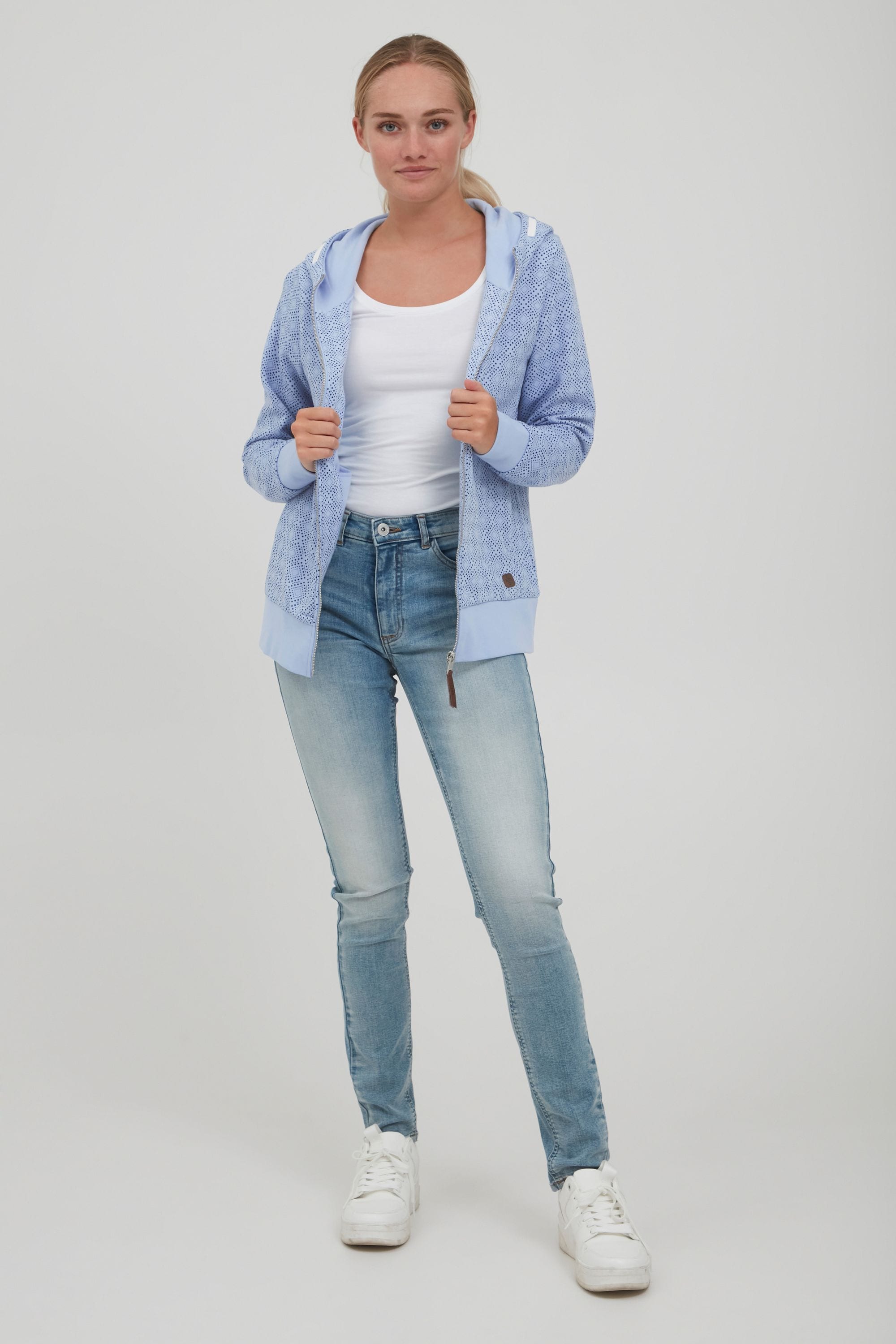 OXMO Kapuzensweatjacke »Kapuzensweatjacke OXVendela«
