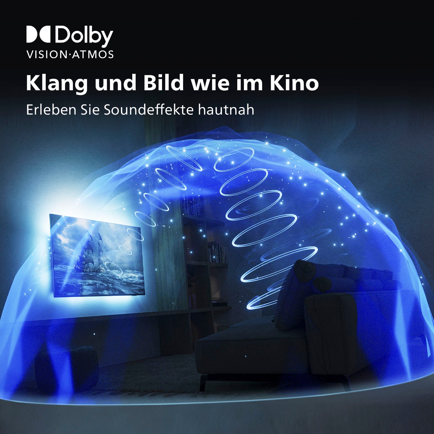 Philips LED-Fernseher »50PUS8007/12«, 4K Ultra HD, Android TV-Smart-TV