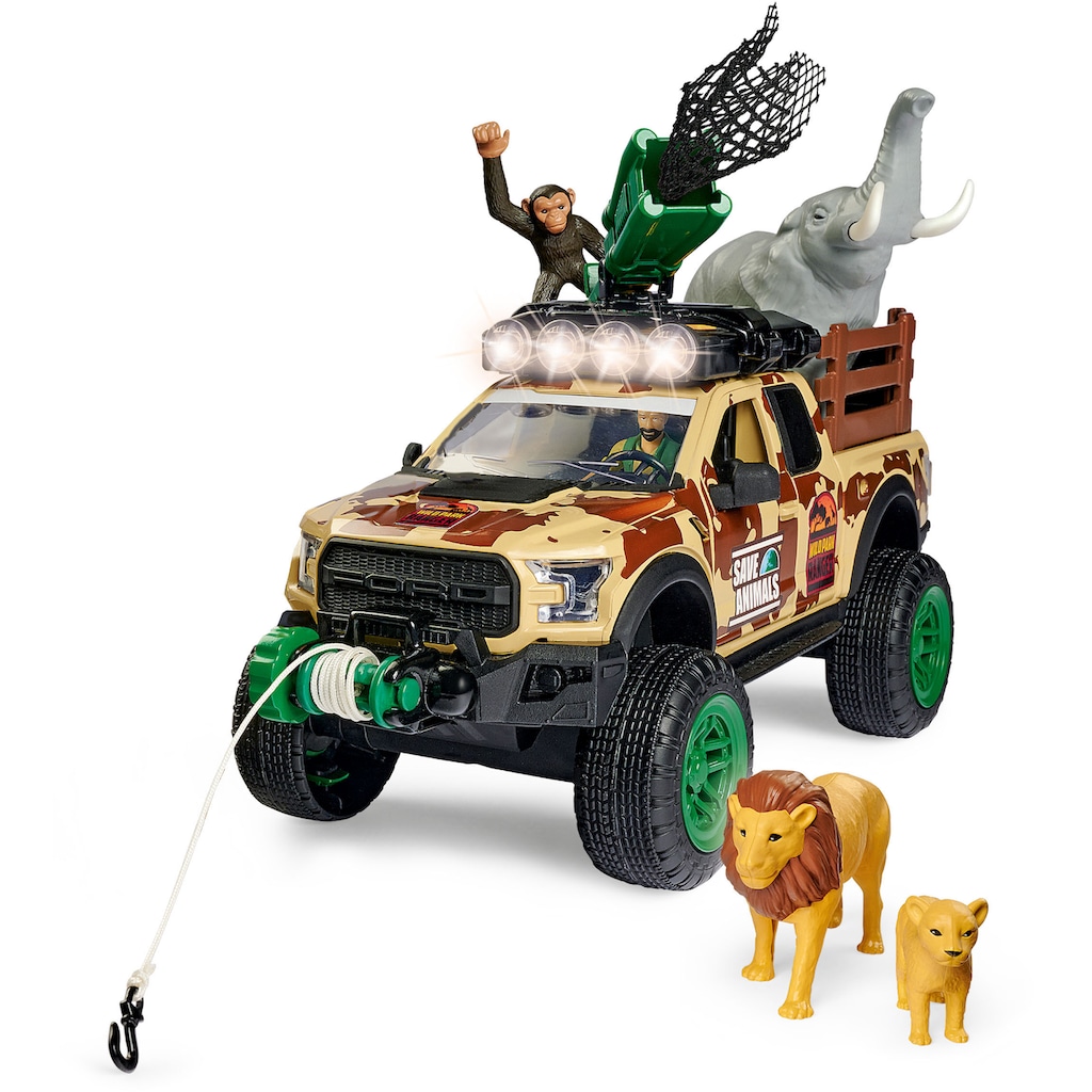 Dickie Toys Spielzeug-Auto »Wild Park Ranger-Set«, mit Licht und Sound