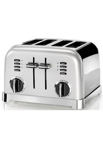 Cuisinart Toaster »CPT180SE«, 4 lange Schlitze, 1800 W, extra breite Toastschlitze,... kaufen