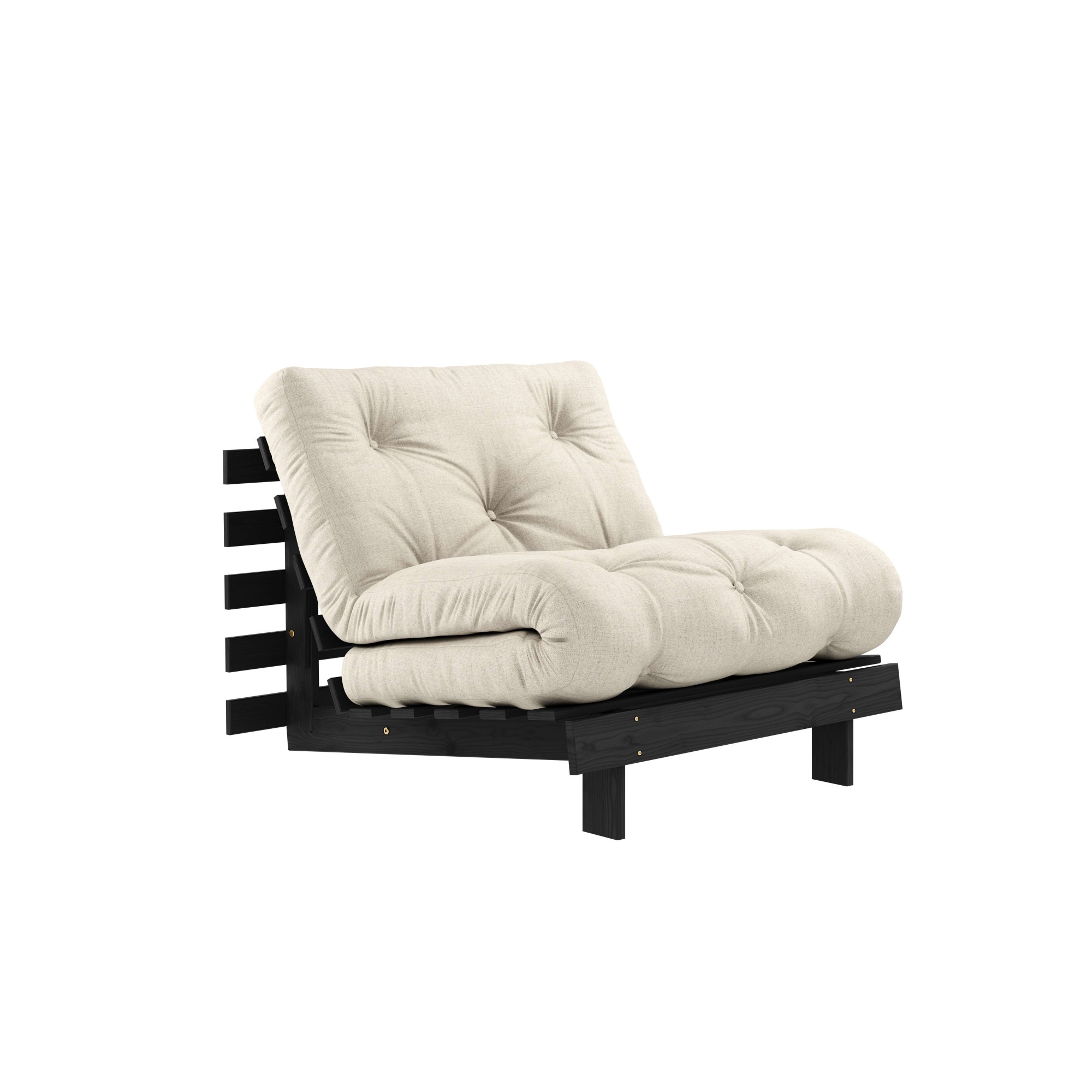 Karup Design Schlafsofa »Roots 90 Schlafsofa, Gästebett, Sofa mit Futonmatratze«, Inkl. Futonmatratze, Liegefläche 90x200 cm, FSC® zertifizierte Kiefer