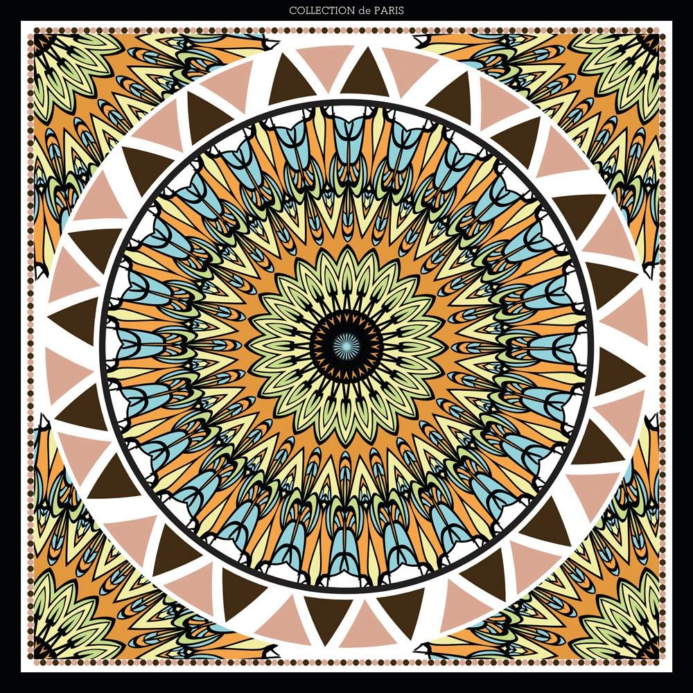 queence Dekokissen »»Mandala«,«, Kissenhülle ohne Füllung, 1 Stück