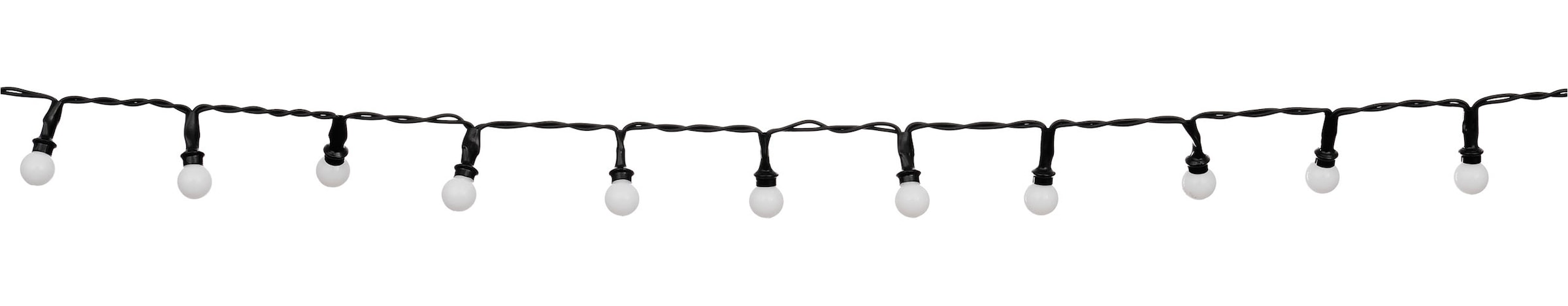 OTTO home LED-Lichterkette »Outdoor/Indoor, Kugel Avvina, bunt, 3/6/12/18 u. 24 m Länge, 11 Modi« warmweiß pastellfarbig, Timer, Lichteffekte, Garten, Terrasse, Party
