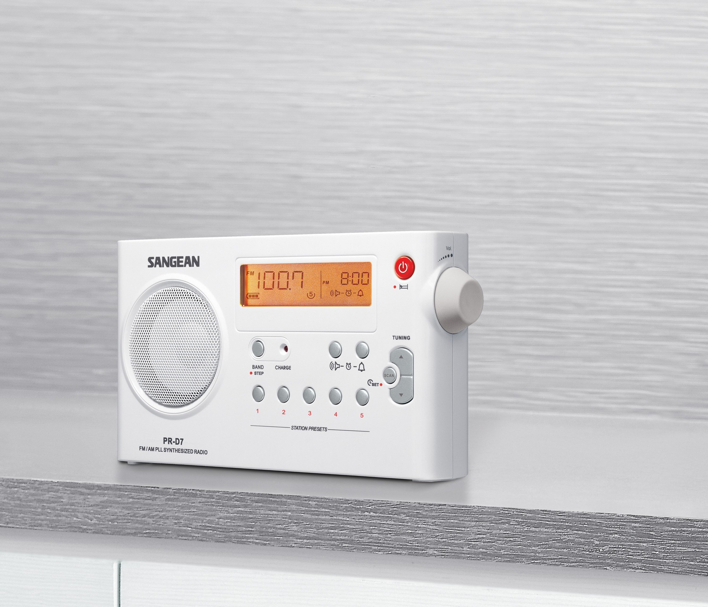 Sangean Radio »PR-D7«, (FM-Tuner-AM-Tuner), Sleep-Timer, Lautsprecher