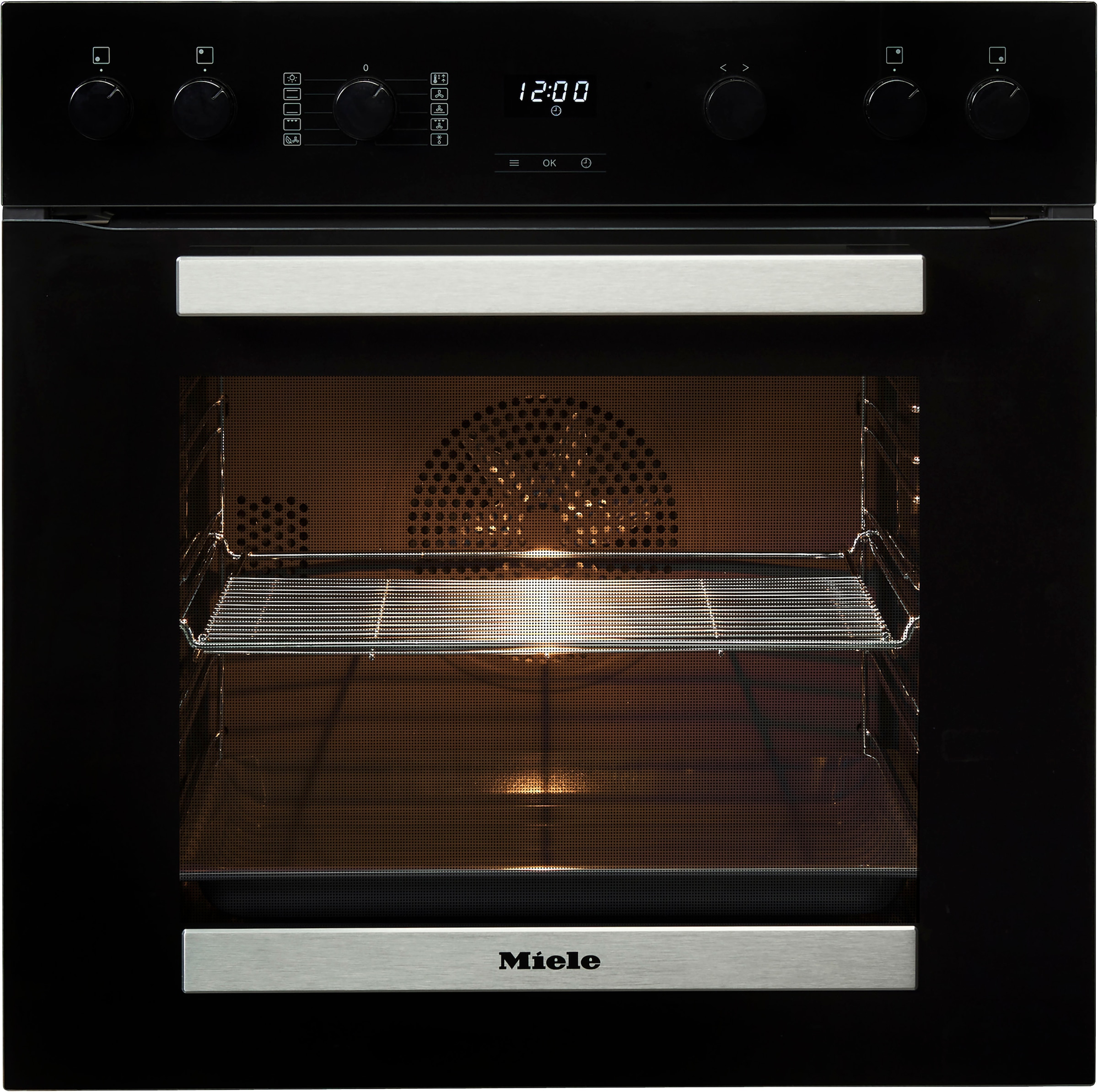 Miele Elektro-Herd-Set »H 2455E D OBSW/EDST + KM 6003 LPT« Herd-Set - Kombination aus Herd und flexibel nutzbarem Kochfeld