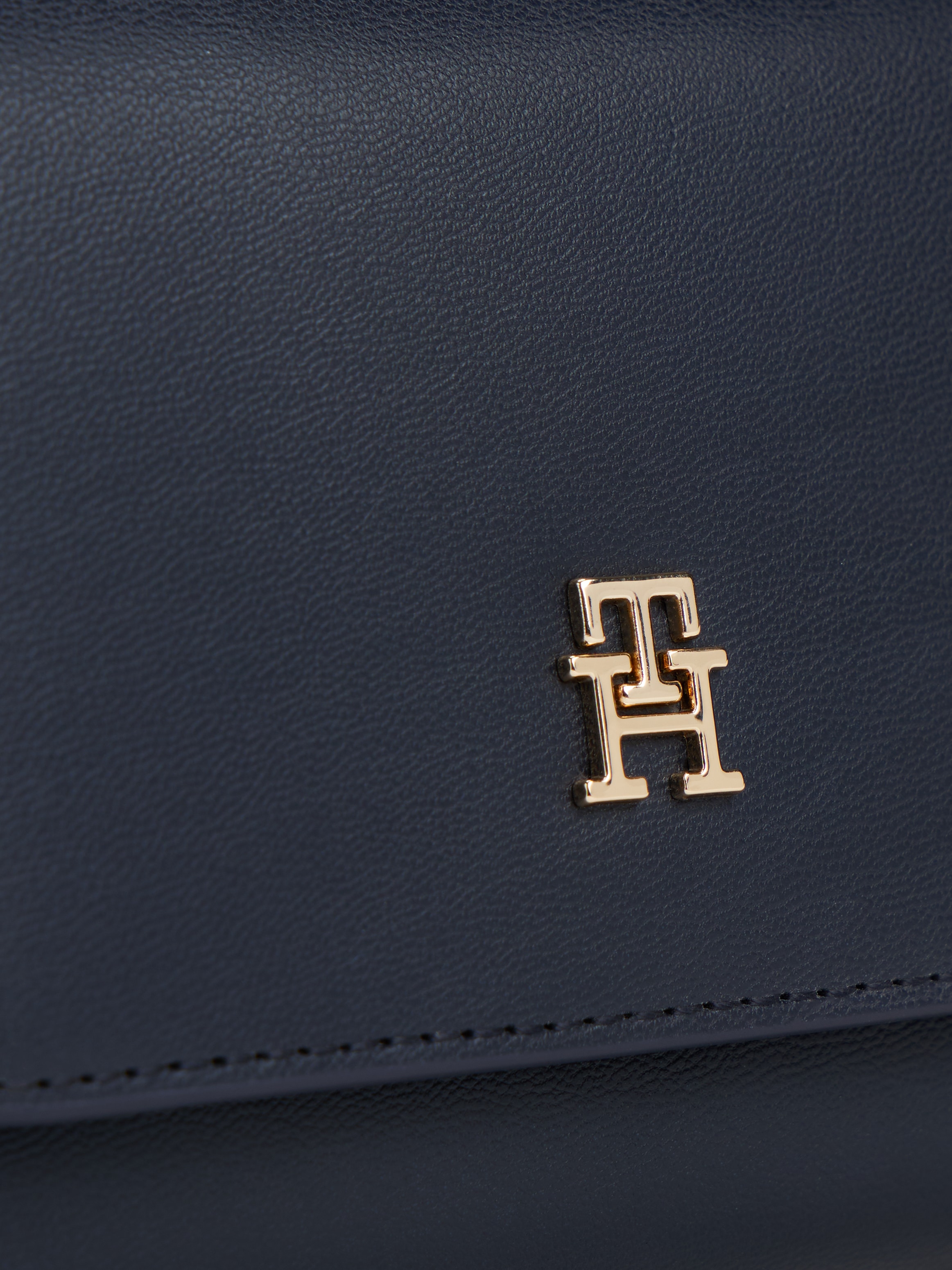 Tommy Hilfiger Geldbörse »TH ICON TRIFOLD«, Damen Geldbeutel, Portemonnaie, RV-Rückfach für Münzen
