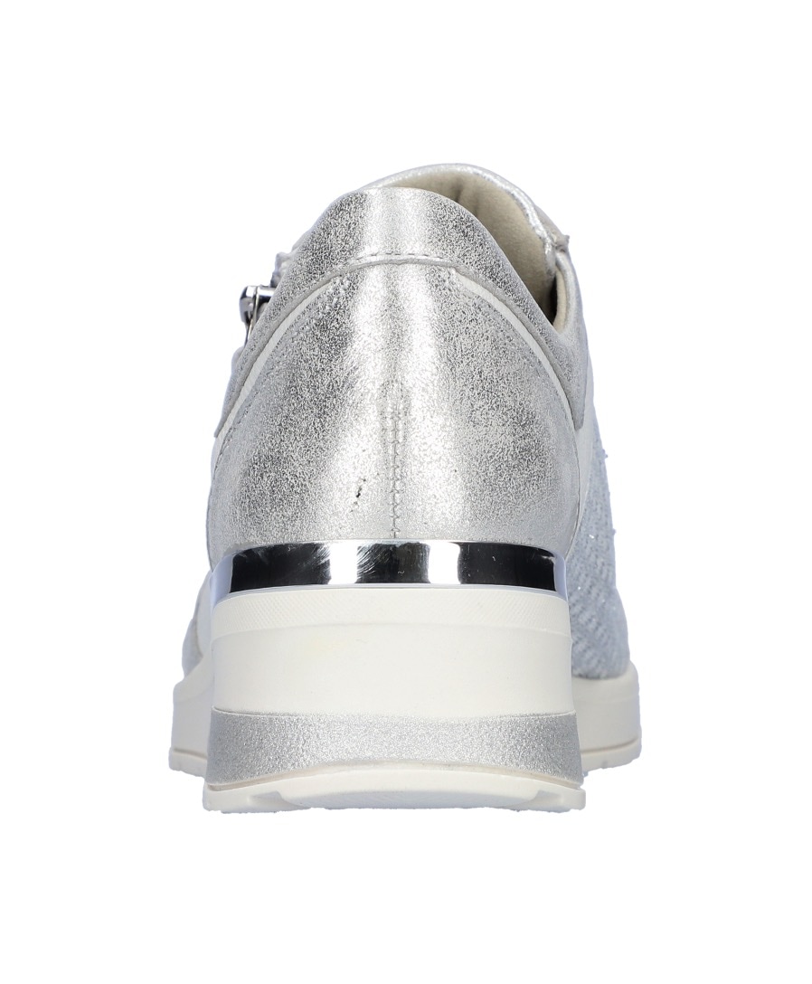 Waldläufer Keilsneaker »H-CLARA«, Schnürer, Halbschuh, Freizeitschuh mit Metallic-Einsatz