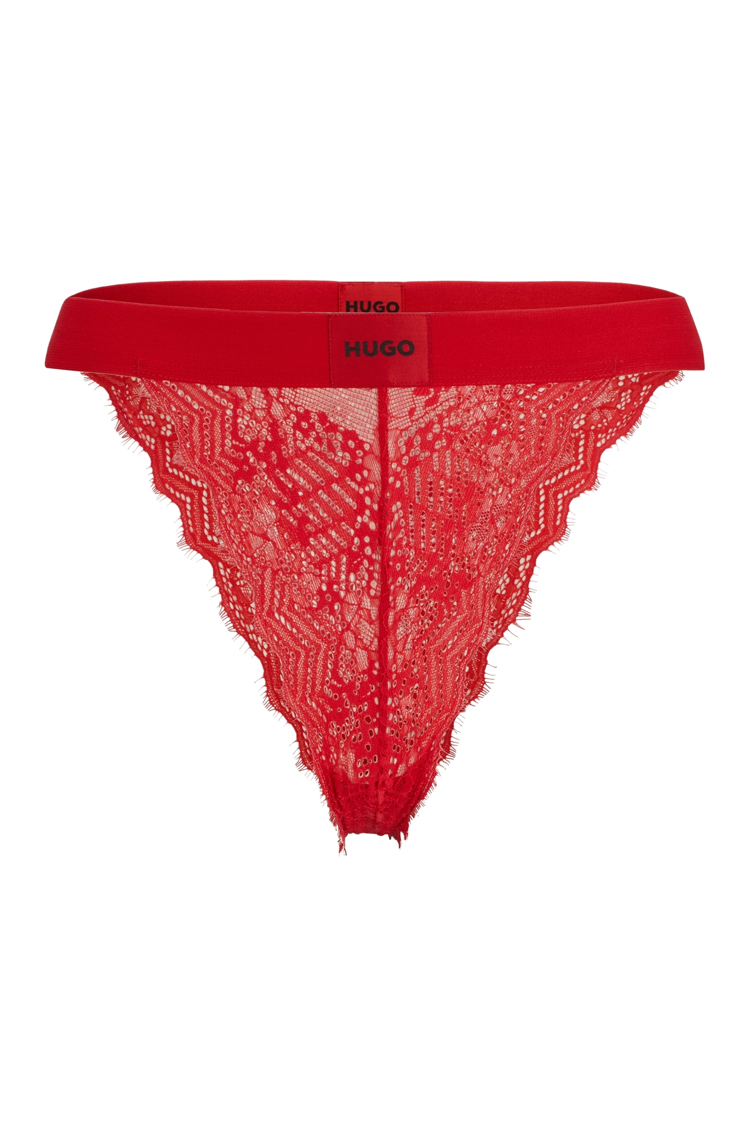 HUGO Slip »BRIEF LACE«, mit Hugo Logobund