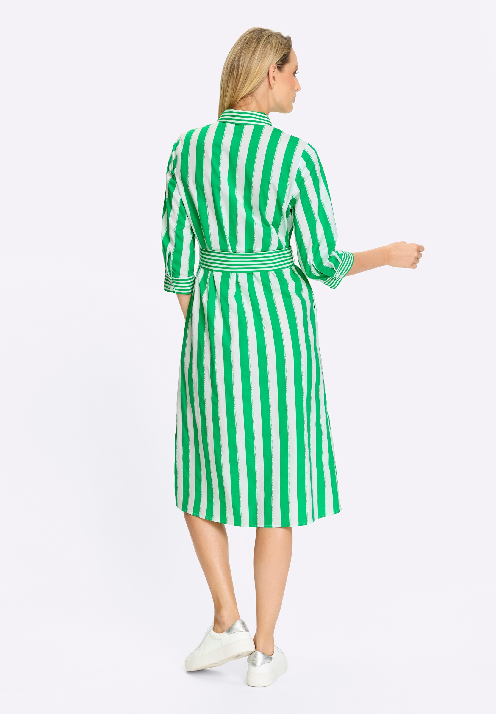 heine Hemdblusenkleid »Streifenkleid Hemdblusenkleid mit Streifen« Nahttasche