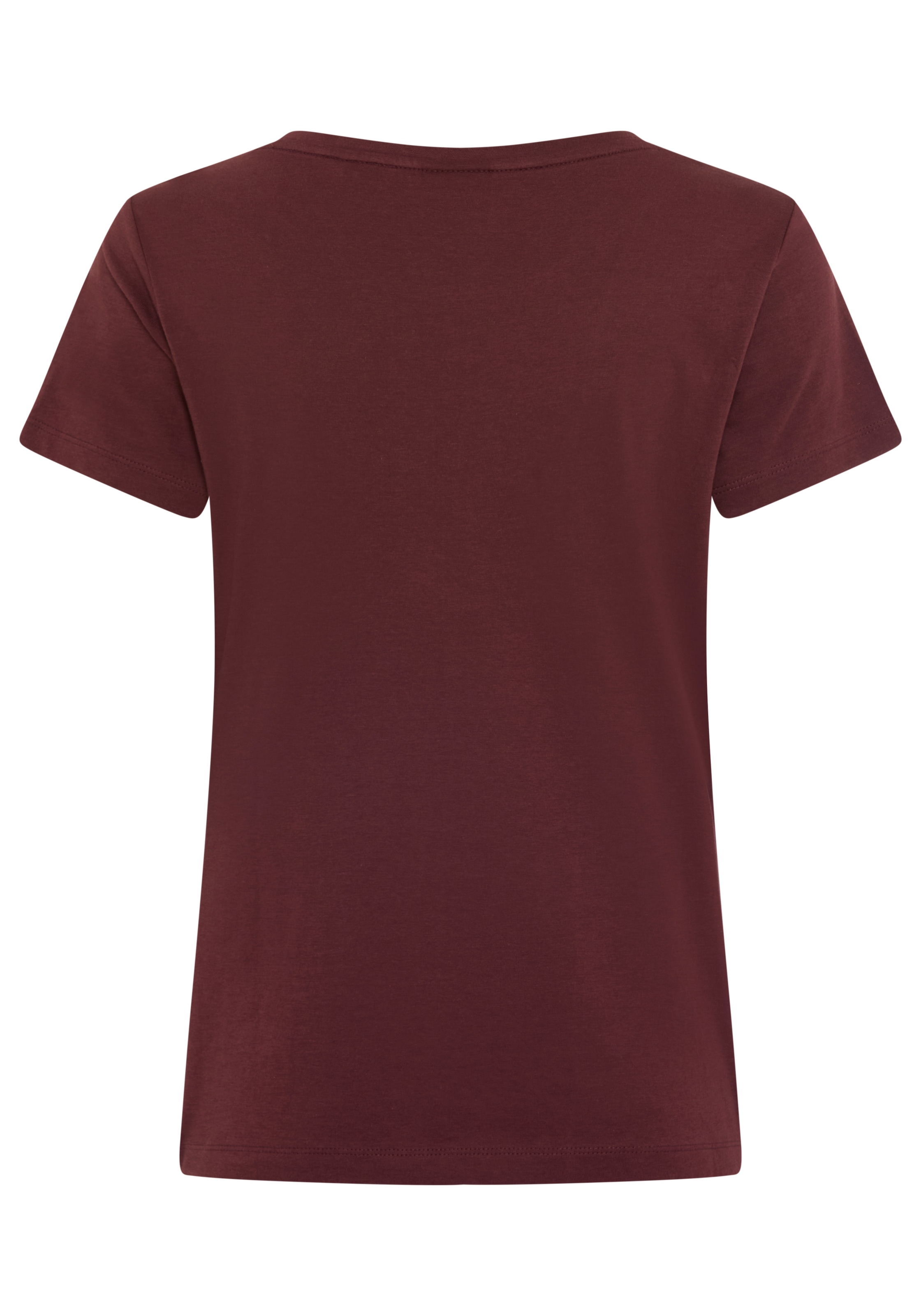 BOSS ORANGE T-Shirt »Elove Premium Damenmode« mit Logoschriftzug, Slim Fit