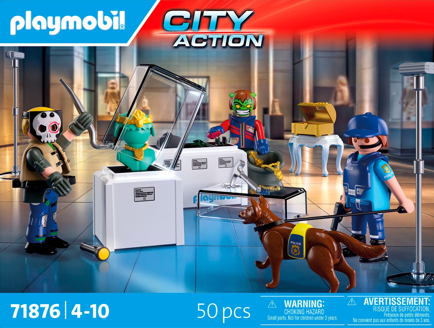 Playmobil® Konstruktions-Spielset »Diamentenraub (71876), Action Heroes« Made in Europe