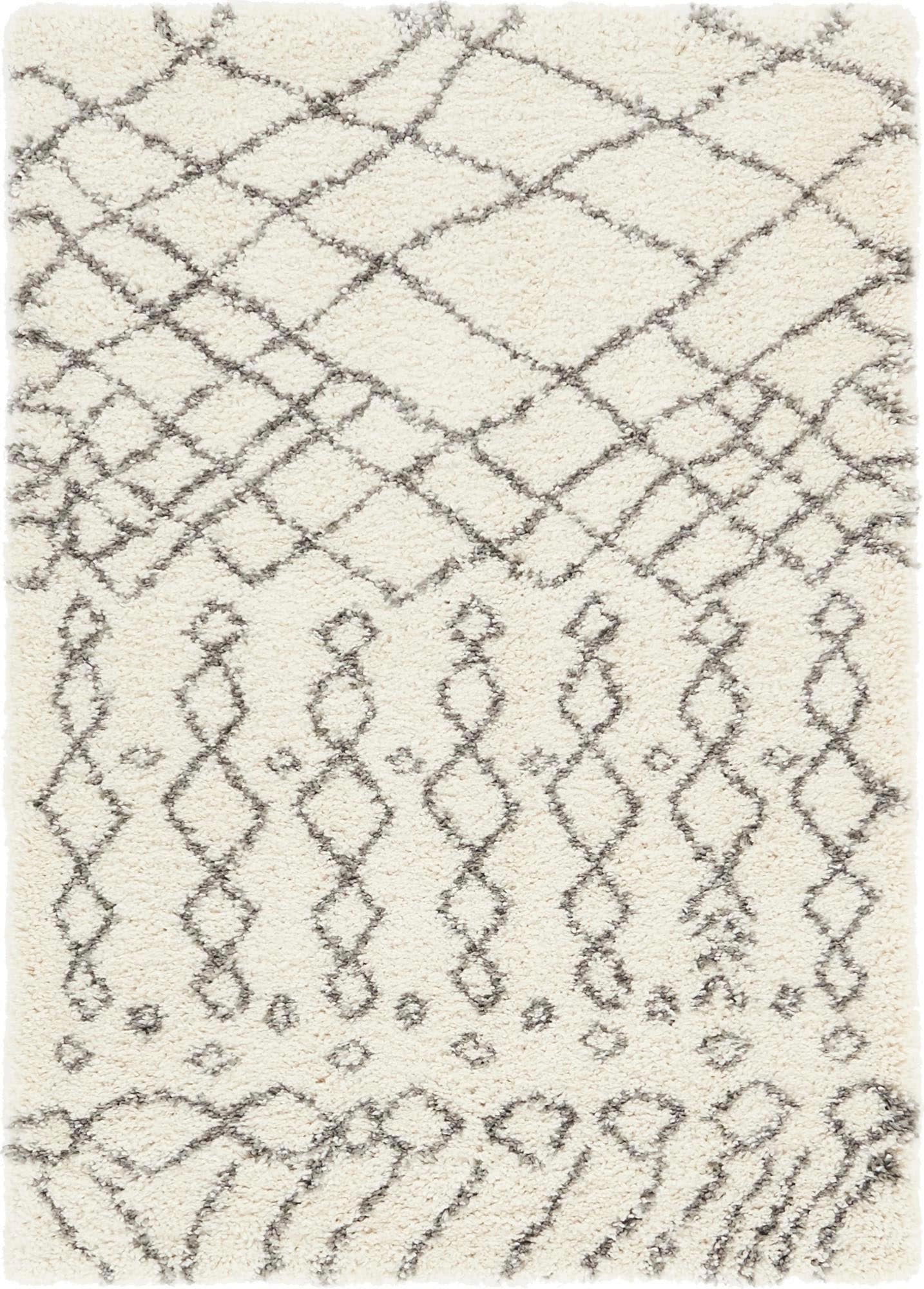 Myflair Möbel & Accessoires Hochflor-Teppich »Temara Shag Lagerräumung«, rechteckig, 51 mm Höhe, gewebt, Scandi Design, ideal im Wohnzimmer & Schlafzimmer