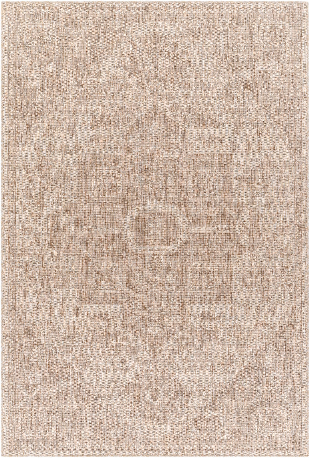 Livabliss Teppich »LEMARK«, rechteckig, 4 mm Höhe, Teppich In- /Outdoor Boho Jute-Optik, Balkon, Terrasse, Garten, Beige