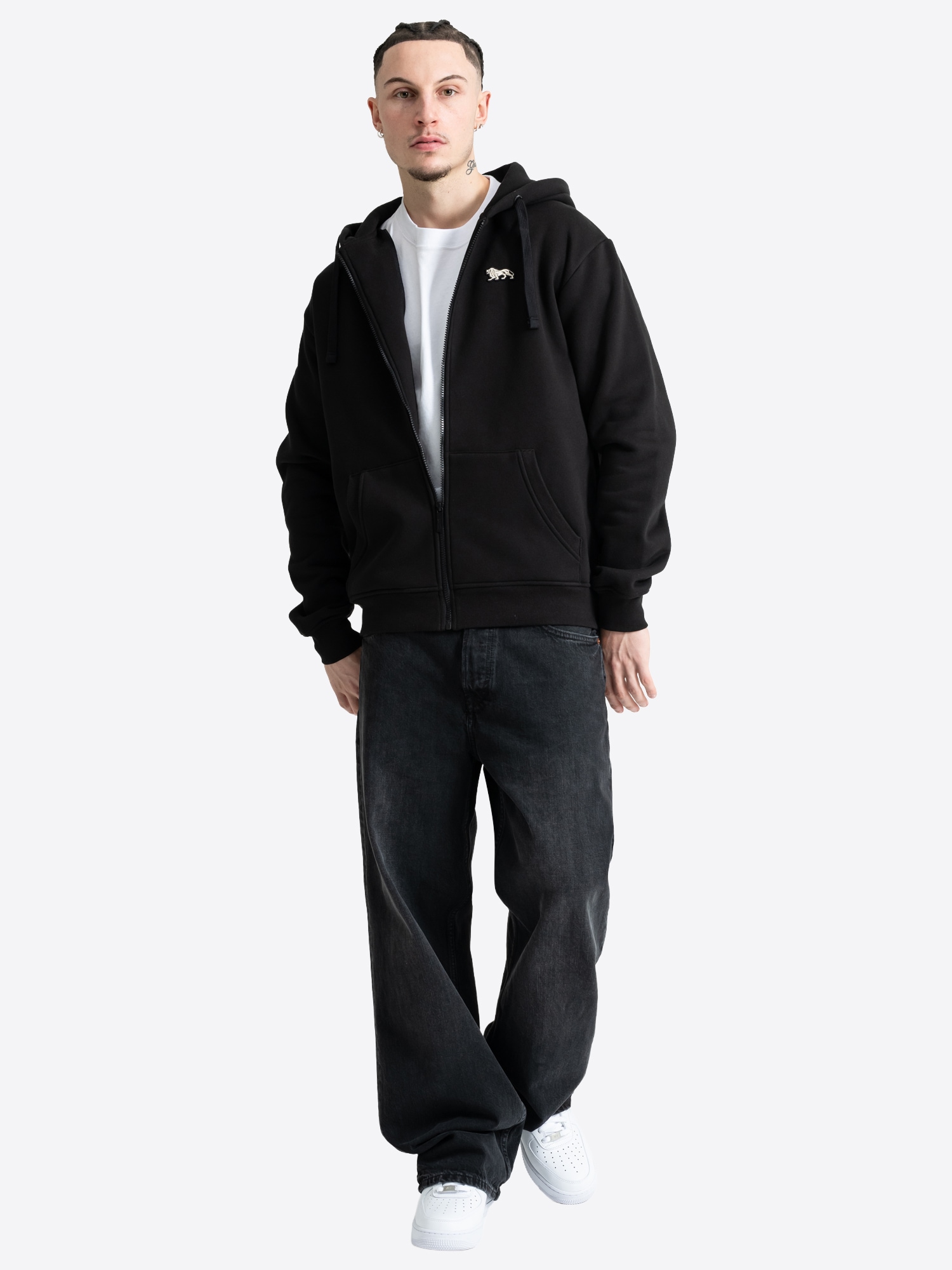 Lonsdale Kapuzensweatjacke »GLAPTHORN« mit Kapuze, sportlicher Stil, aus Baumwolle und Polyester