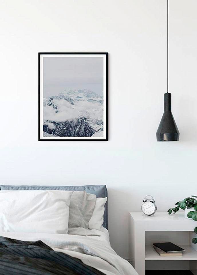 Komar Bild »Mountain Clouds«, Natur, (1 St.), Wandbild zur Dekoration - ohne Rahmen