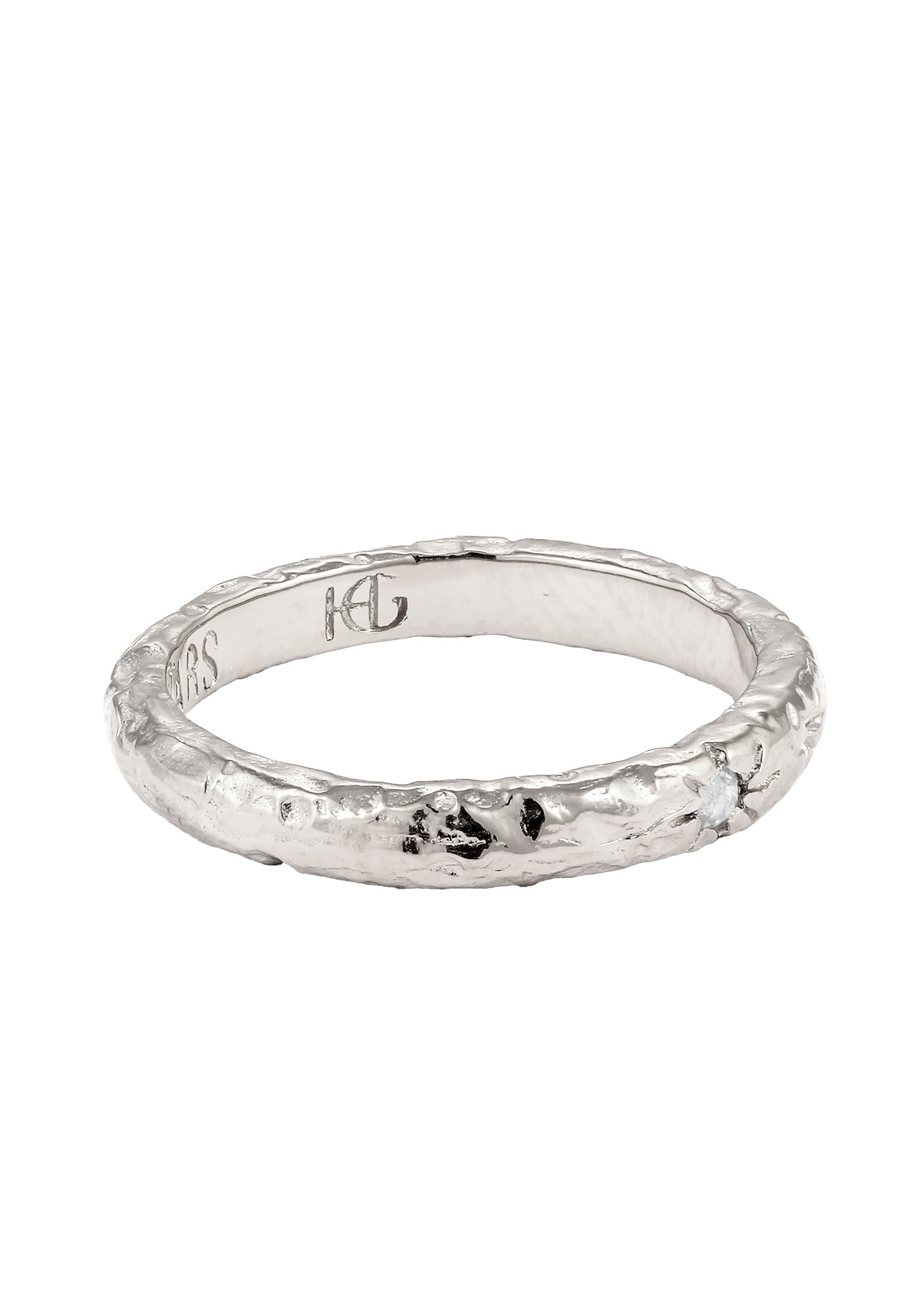 HAZE & GLORY Silberring »Ring Topas 925 Sterling Silber - Tech For The Stars«