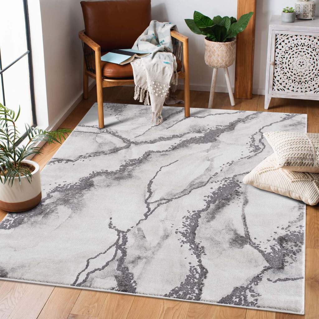 Kurzflor, rechteckig, Weicher Abstrakt, Carpet »Chic«, Modern, kaufen Teppich online Flor City