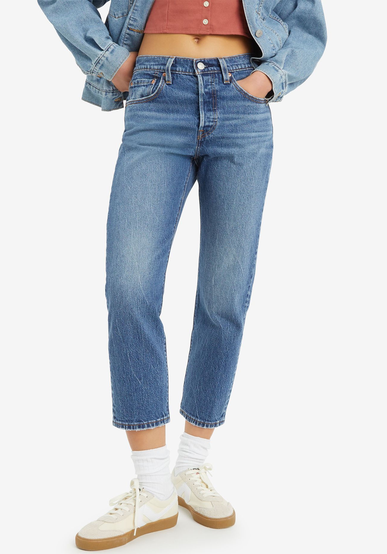 Levi's® 7/8-Jeans »501 Crop«, 501 Collection, 5-Pocket-Style