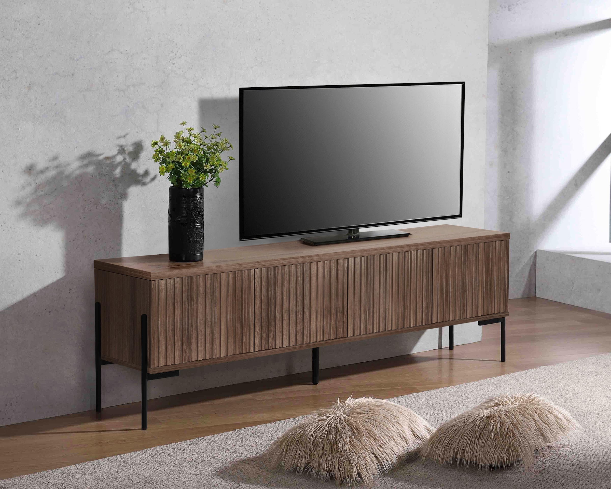 Home affaire Lowboard »Valloire« Kommode, Push-to-open Funktion, Breite 176 cm