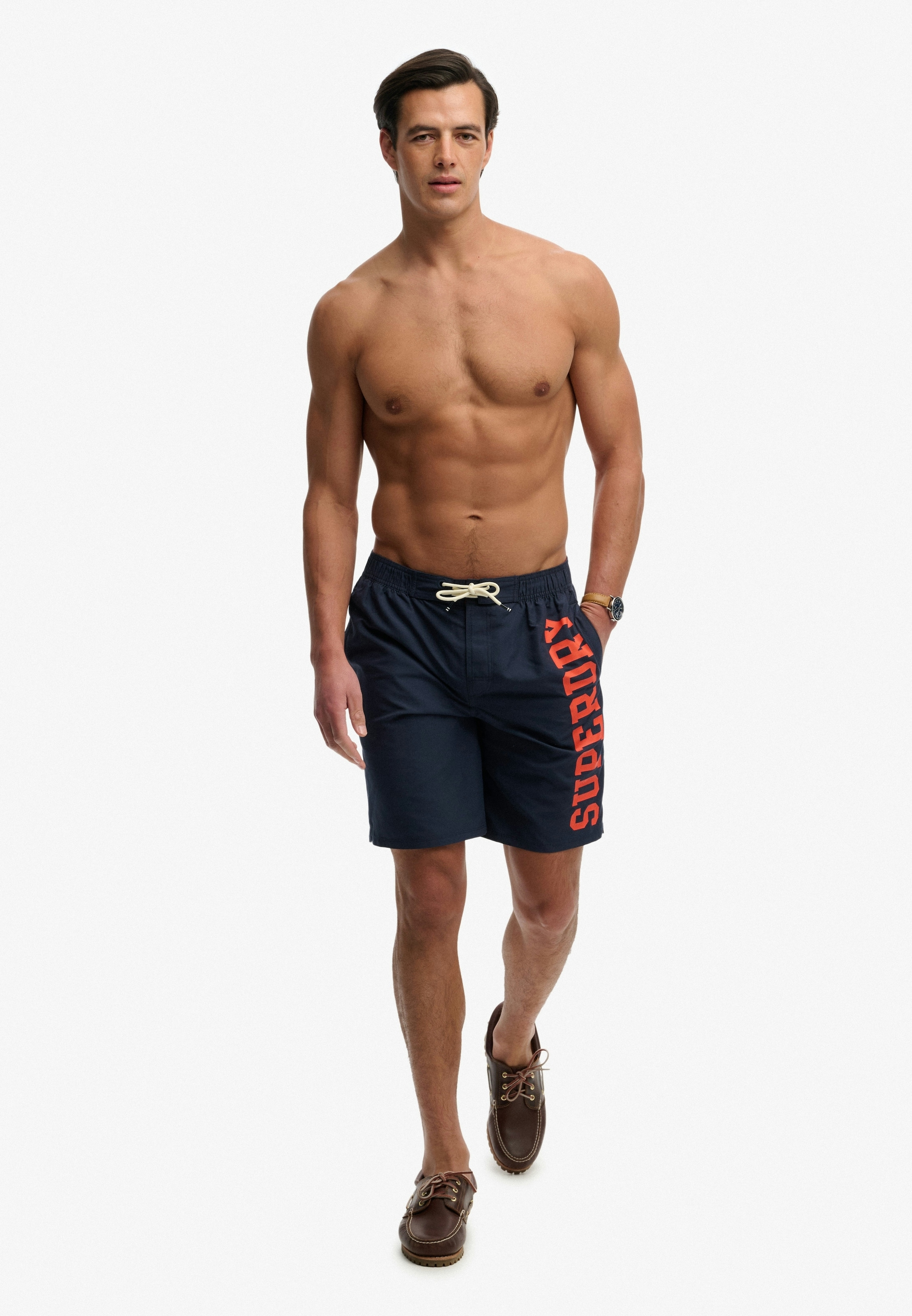 Superdry Badeshorts »LOGO 19 BOARDSHORT«