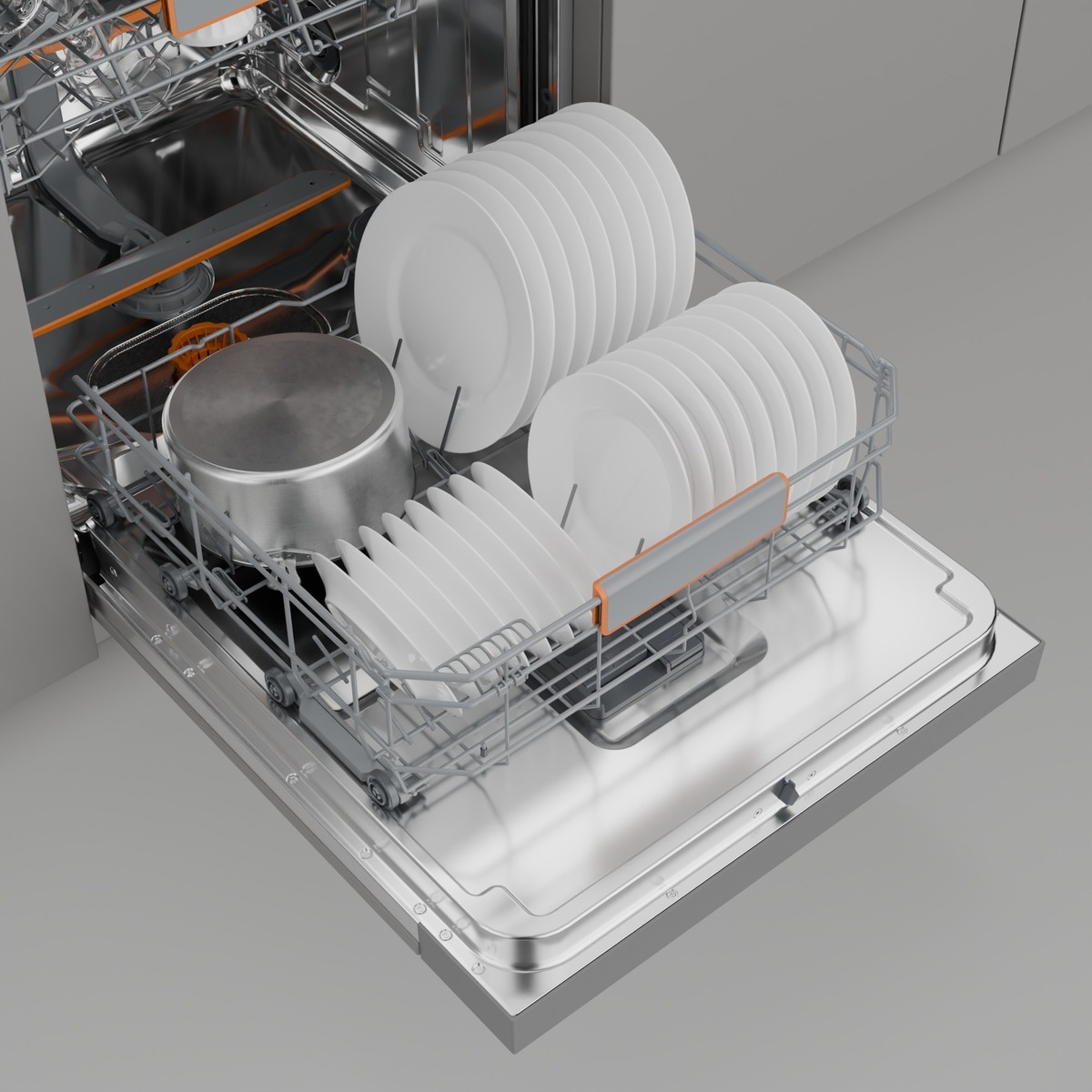 GORENJE teilintegrierbarer Geschirrspüler »GI673A92X« 9,4 l 16 Maßgedecke TotalDry - auto. Türöffnung