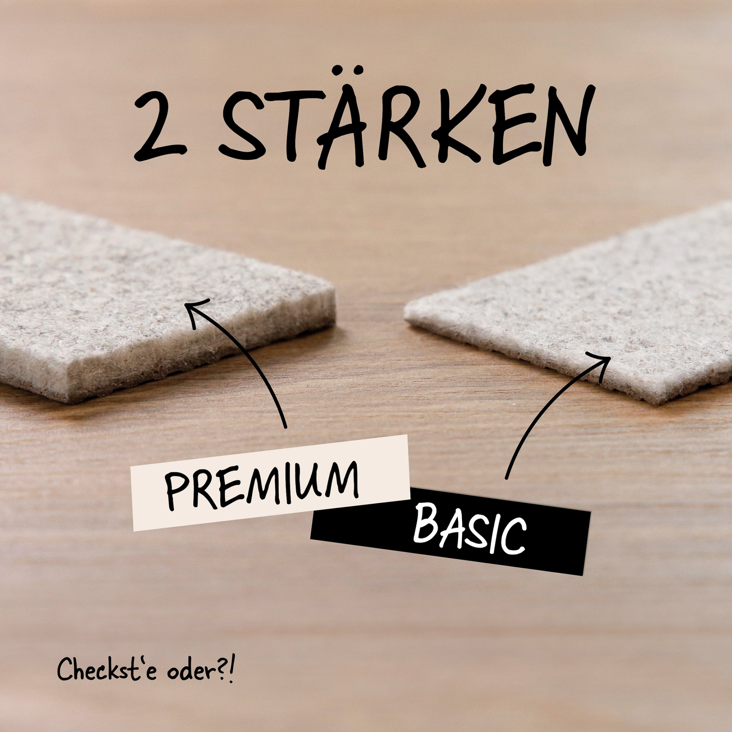 Wecon home Antirutsch Teppichunterlage »RugPad Basic« Teppichunterlage, Anti-Rutsch-Matte, Komfort, Schutz