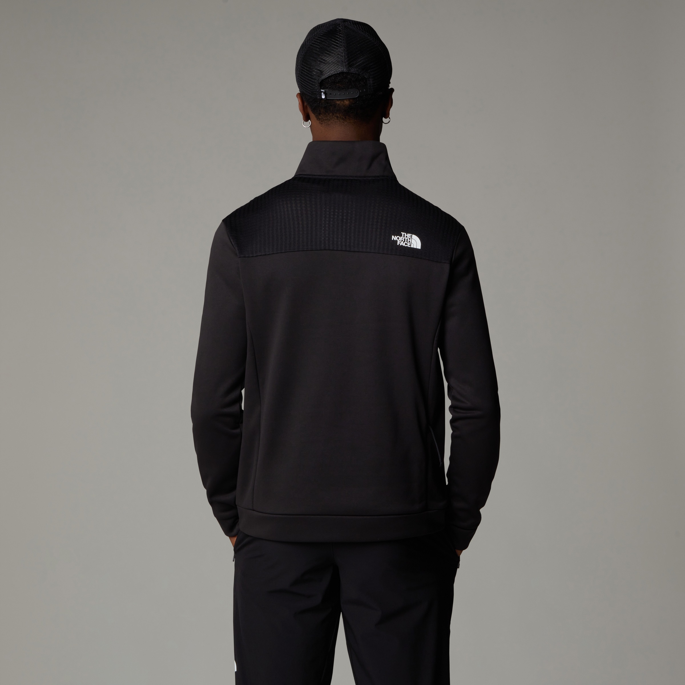 The North Face Sweatshirt »Mountain Athletics Fleece mit 1/4-langem RV für Herren«, (1 tlg.)