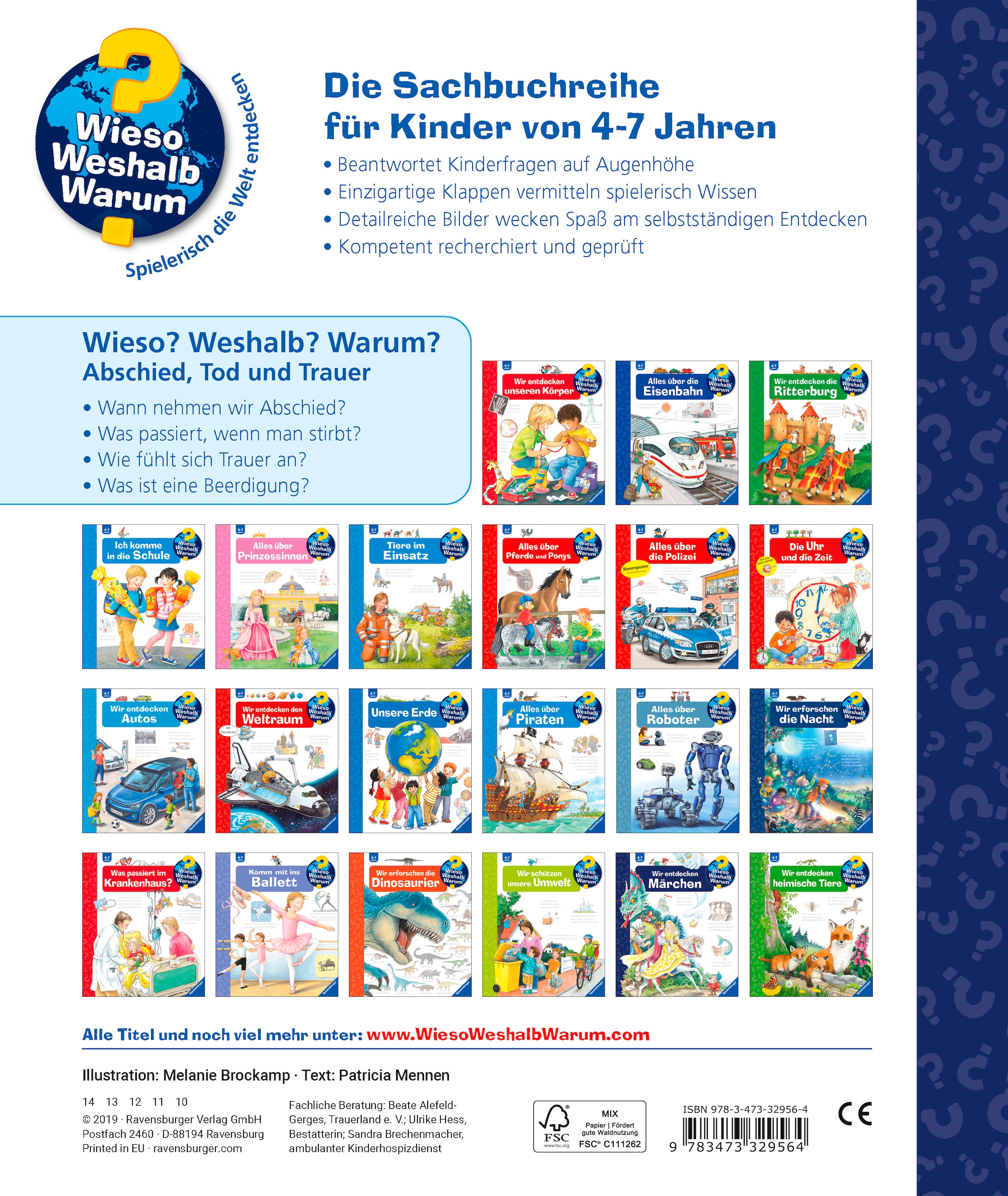 Ravensburger Buch »Wieso? Weshalb? Warum?, Band 42: Abschied, Tod und Trauer«