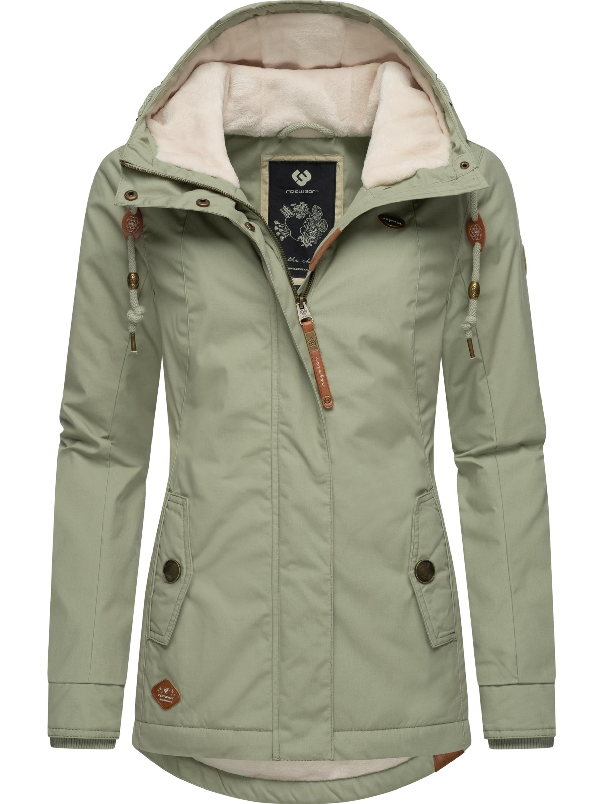 Winterjacke »Winterjacke Monade«, mit Kapuze, Damen Winterparka mit Kapuze und m....