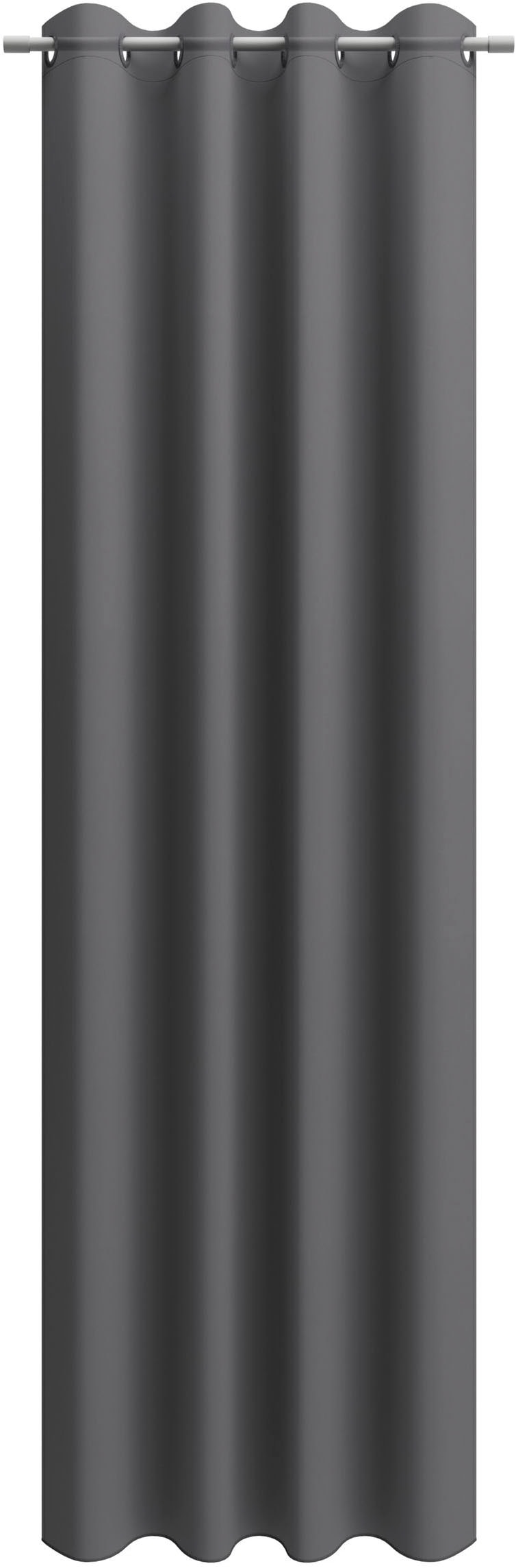 Neutex for you! Vorhang nach Maß »EVA« Ösen 1 Stk. tlg. Uni-Voile mit elegantem Glanz