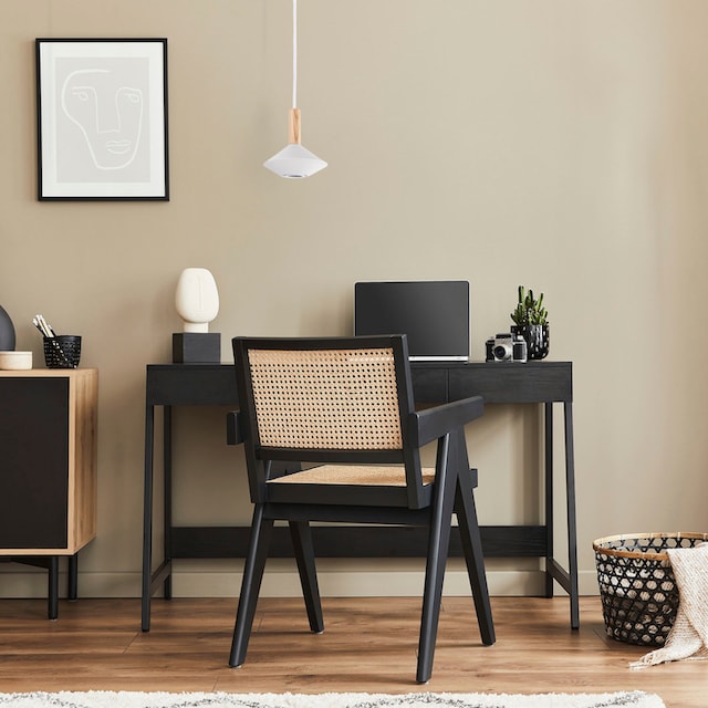 Paco Home Pendelleuchte »MORA«, Wohnzimmer Esszimmer Trichterform Modern  Holz Metall GU10 online kaufen | mit 3 Jahren XXL Garantie