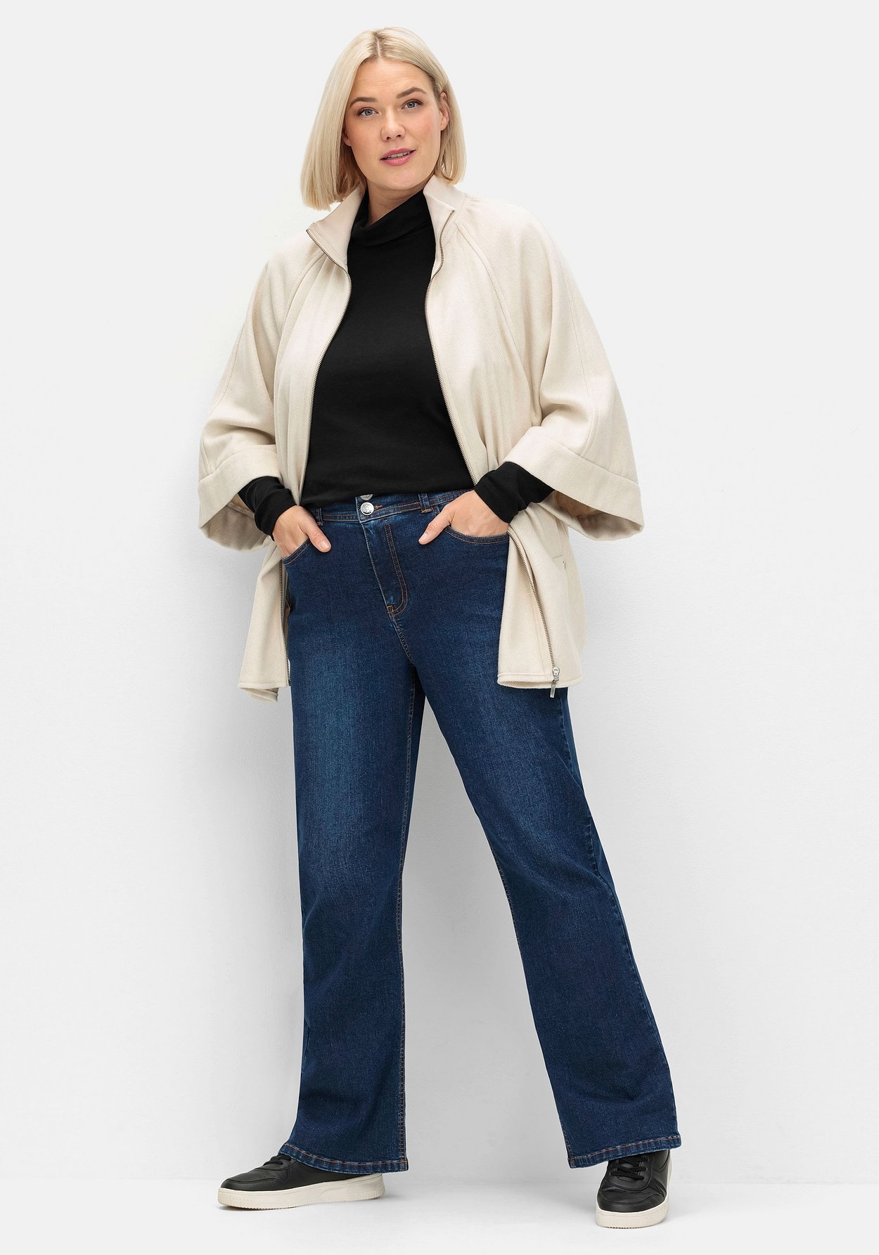 Sheego Bootcut-Jeans »Bootcut-Jeans im Curvy-Schnitt MANUELA«