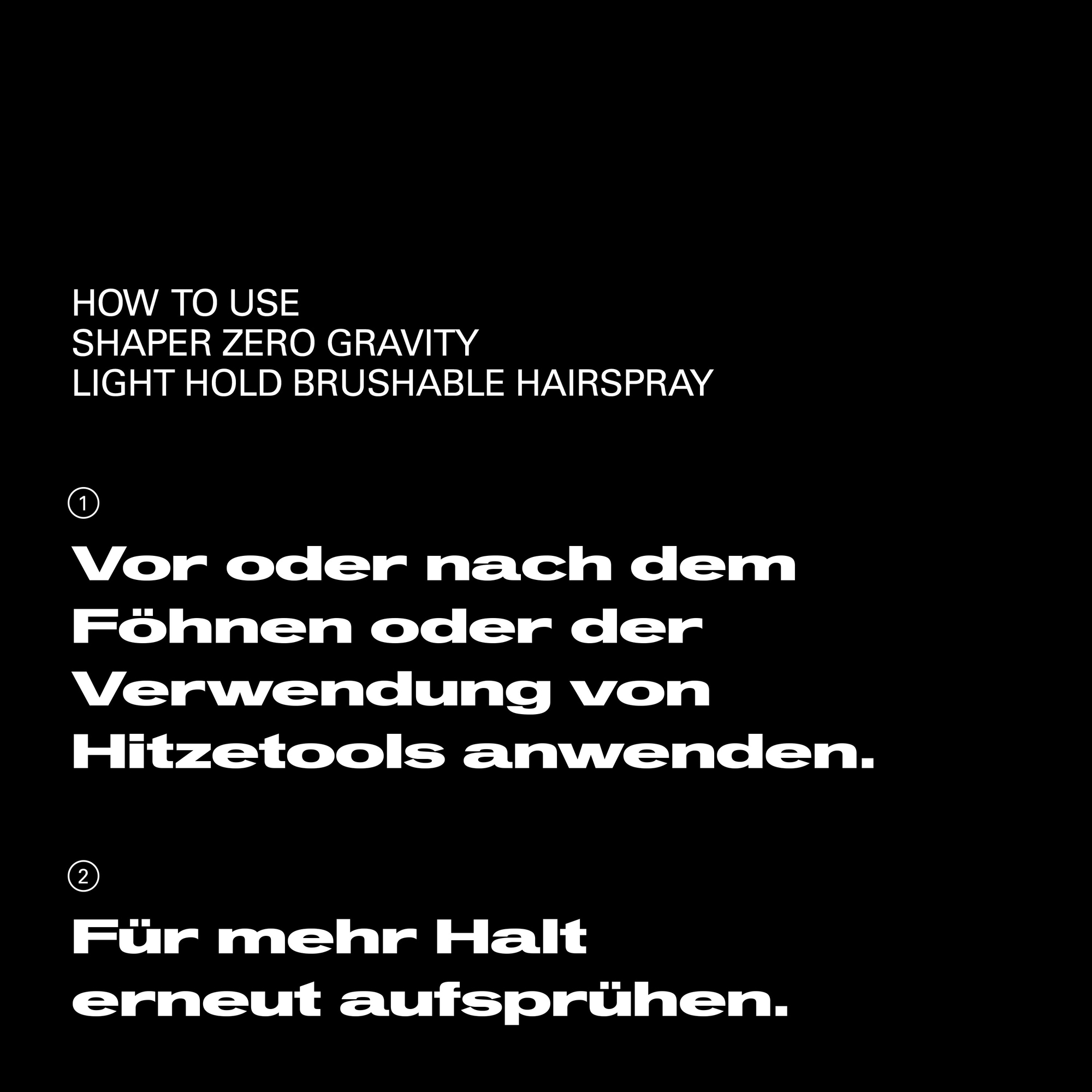 Sebastian Professional Haarpflege-Spray »Shaper Zero« für glanzloses Haar, gegen Frizz, mit feuchtigkeitsspendender Pflege