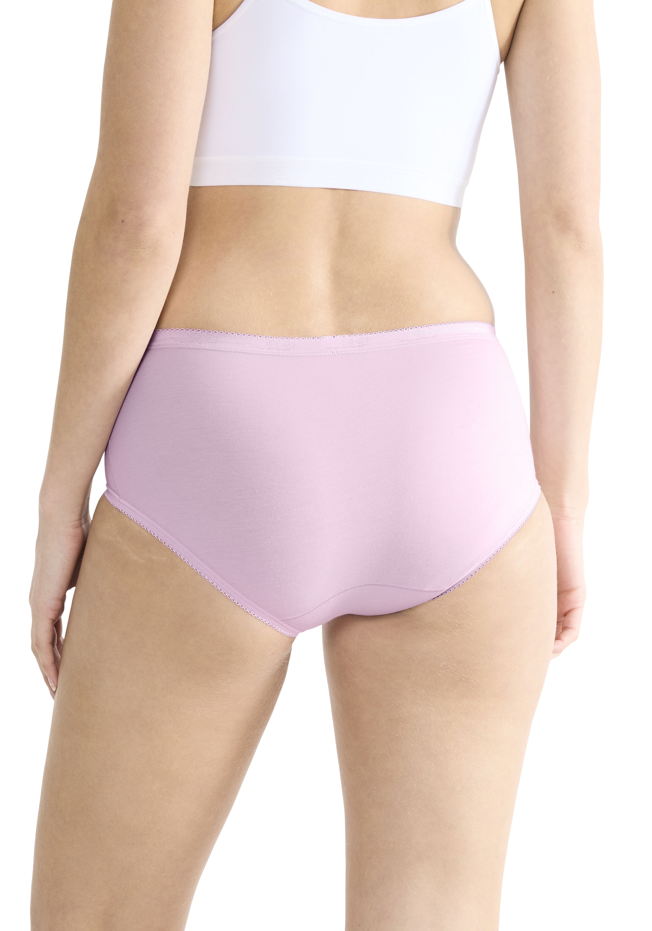 sloggi Slip »Basic+ Midi C4P«, (4er Pack), perfekter Sitz