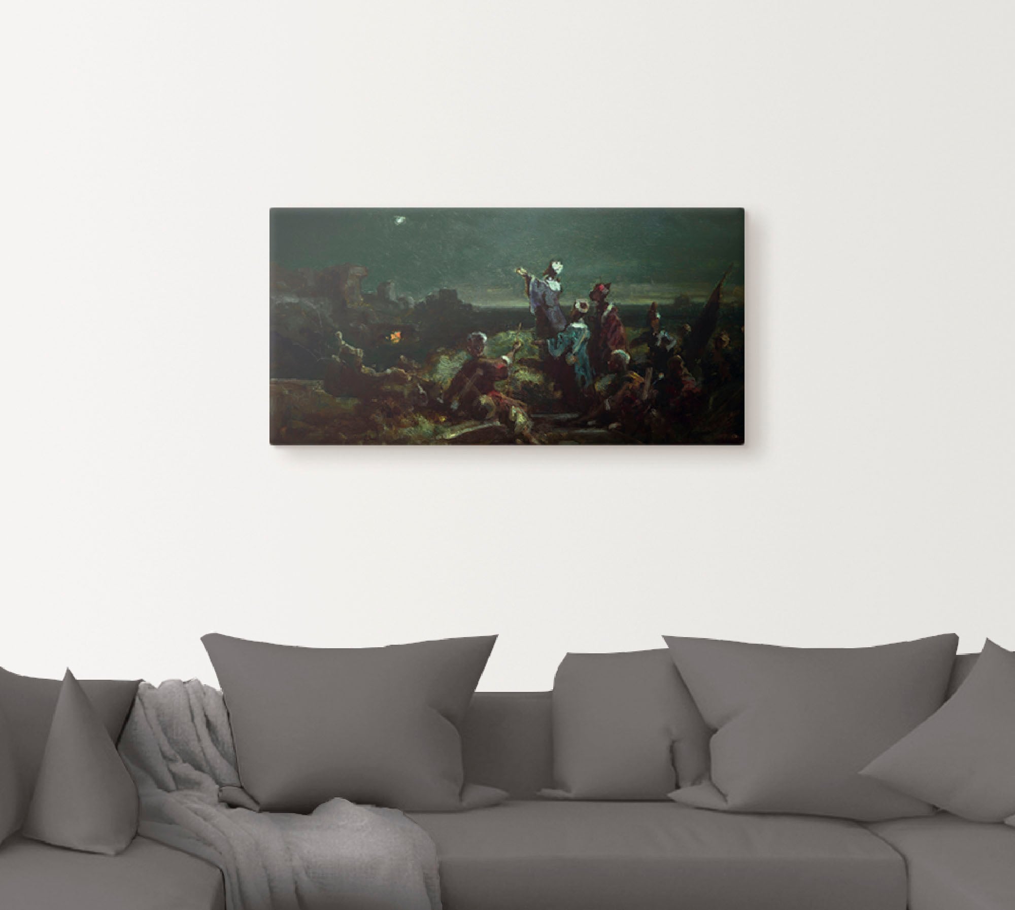 Artland Wandbild »Der Stern von Bethlehem«, Religion, (1 St.), als Leinwandbild, Wandaufkleber oder Poster in versch. Größen