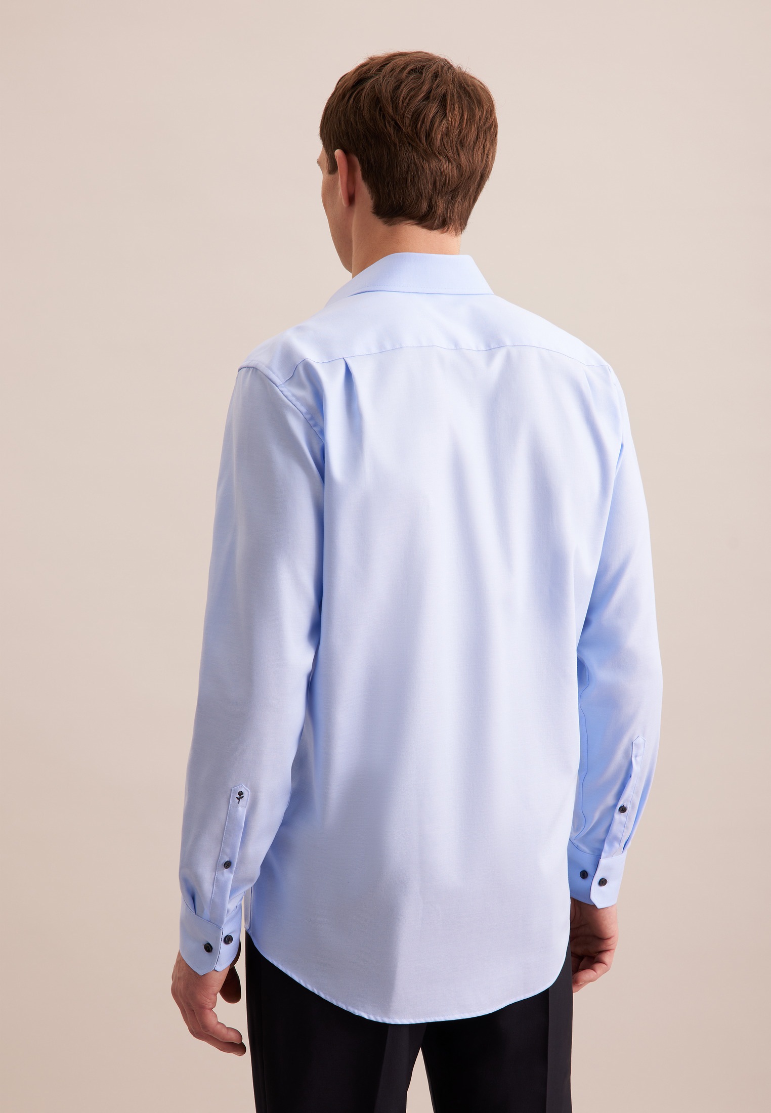 seidensticker Businesshemd »Comfort«, Comfort Langarm Kentkragen Uni