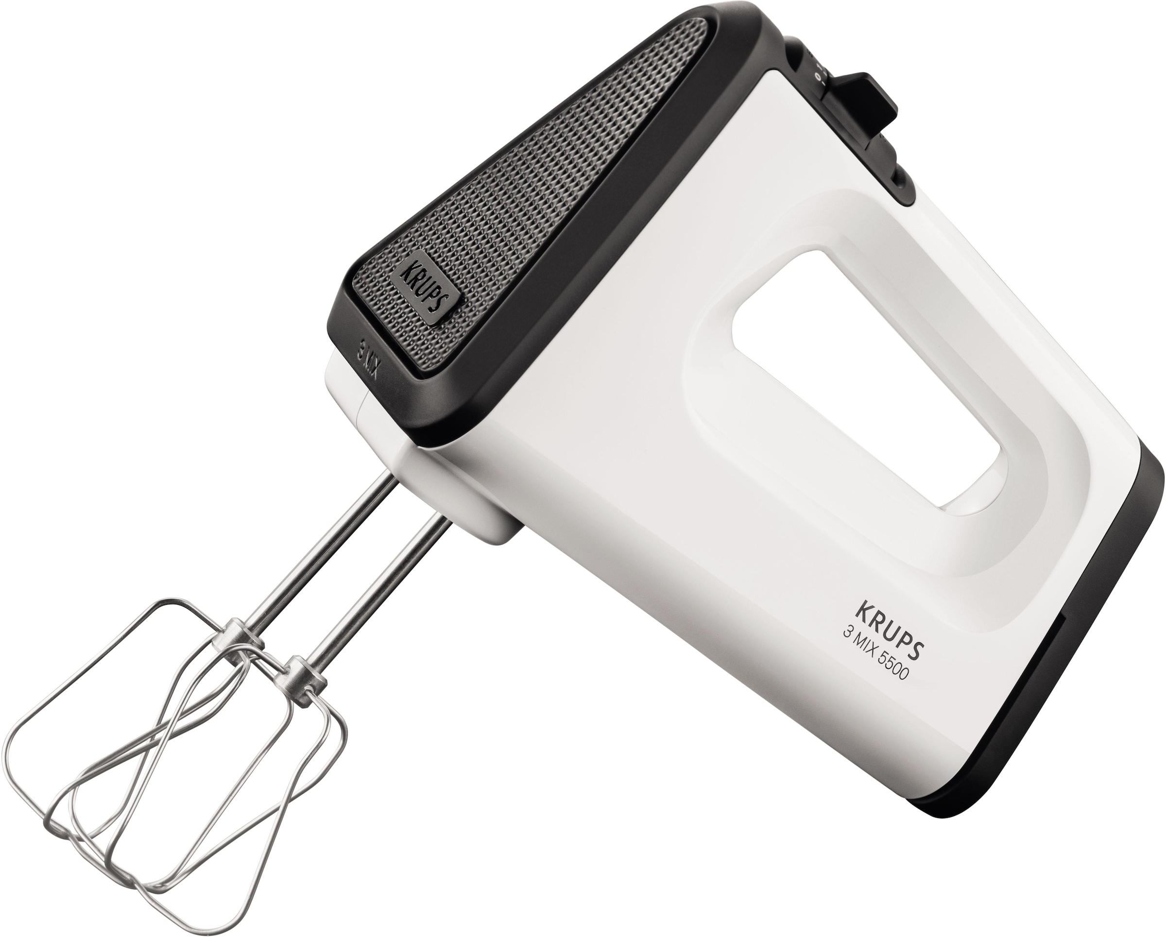 Edelstahl und XXL 500 W, Handmixer »GN5021 3 Jahren Mix«, Knethaken Rührbesen mit Geschwindigkeiten, aus 3 5 Krups Garantie inkl.