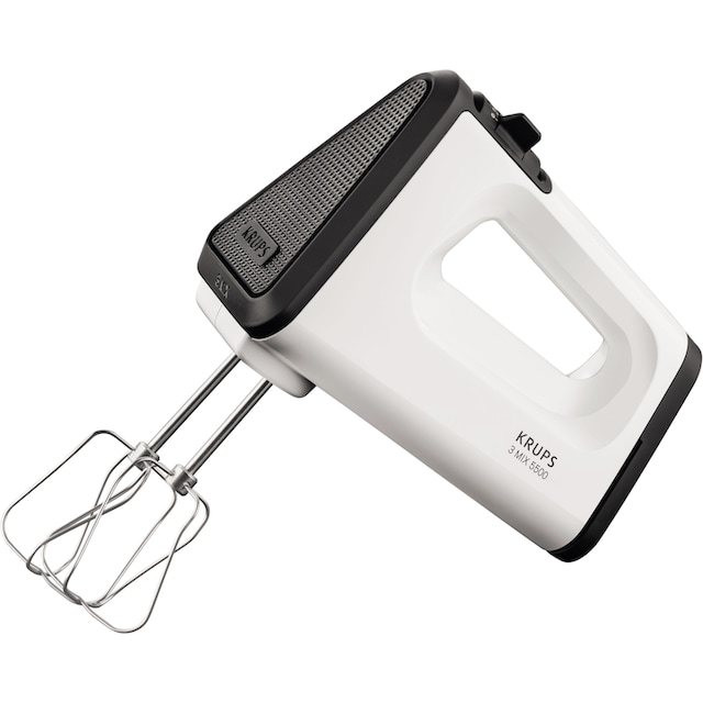 Jahren mit Geschwindigkeiten, und W, Knethaken inkl. 5 Krups 500 Edelstahl aus 3 Rührbesen XXL 3 Garantie Mix«, Handmixer »GN5021