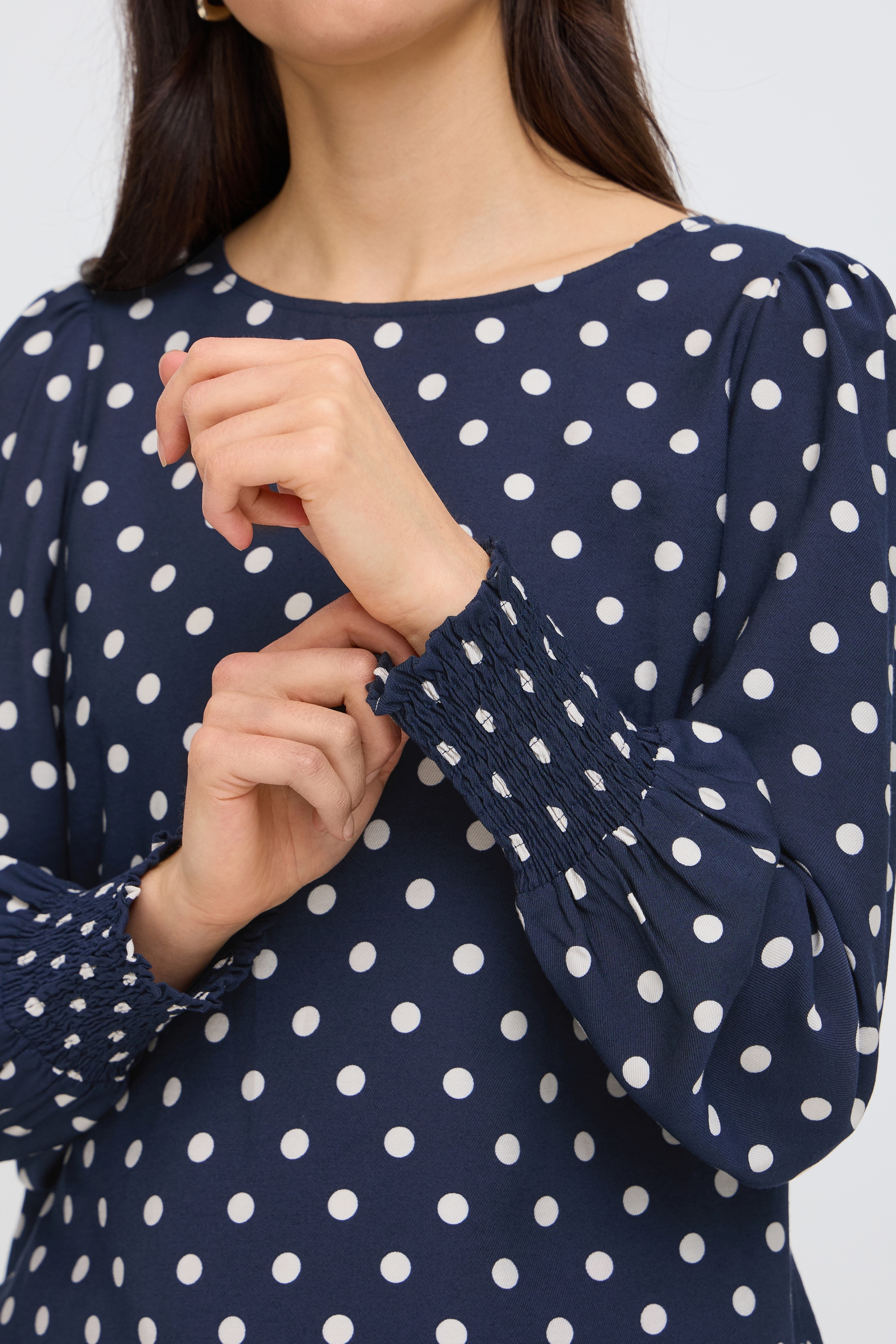 fransa Langarmbluse »Damen Bluse langarm FRADARA«