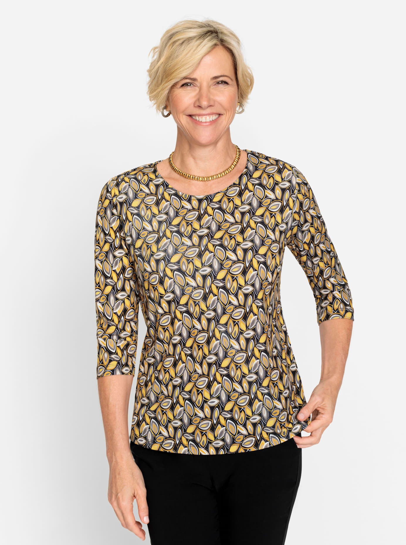 Classic 3/4-Arm-Shirt »Shirt«, (1 tlg.)